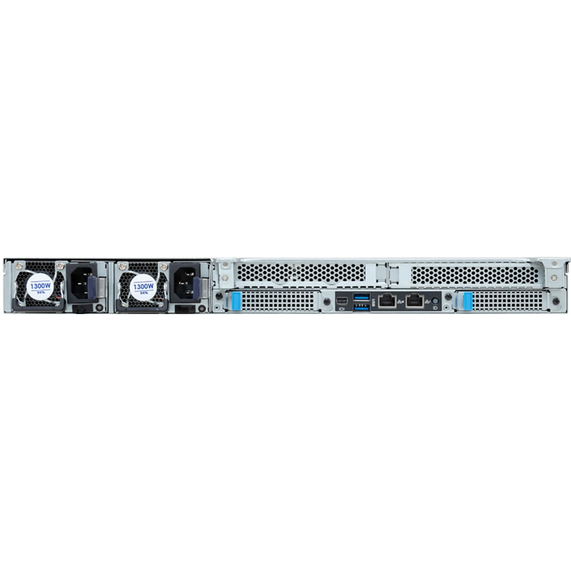 R164-S32-AAH1 Gigabyte rear view Gigabyte R164-S32-AAH1 rear view
