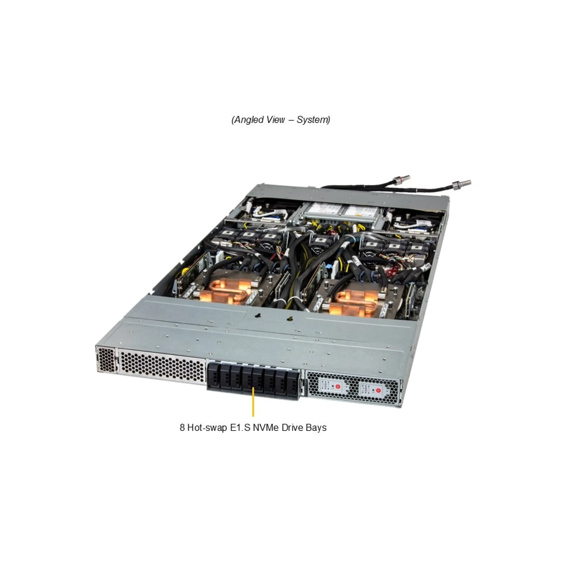 ARS-111GL-DSHR-LCC Supermicro angle view Supermicro ARS-111GL-DSHR-LCC angle view
