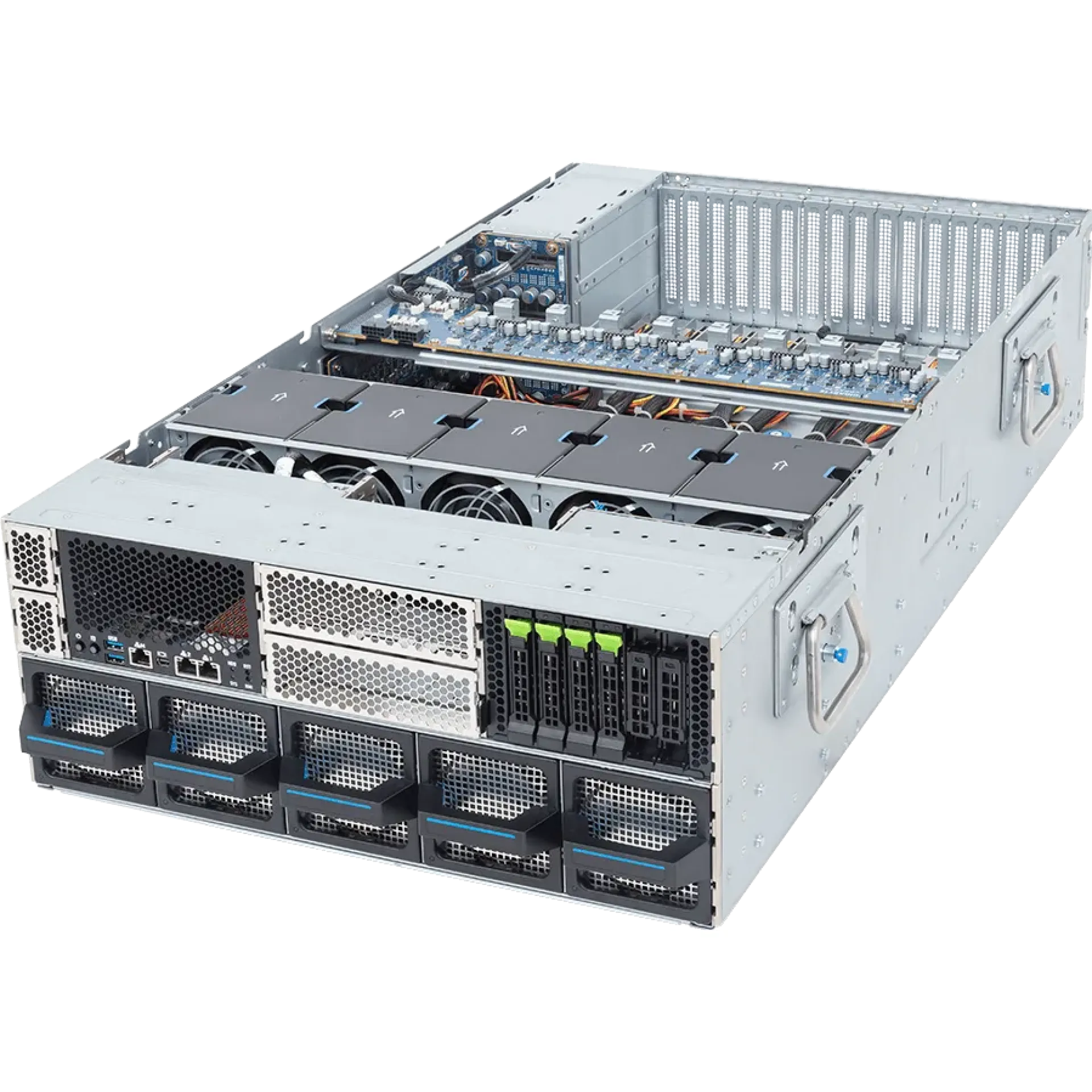 Gigabyte XL43-ZX0-AAS2 angle view