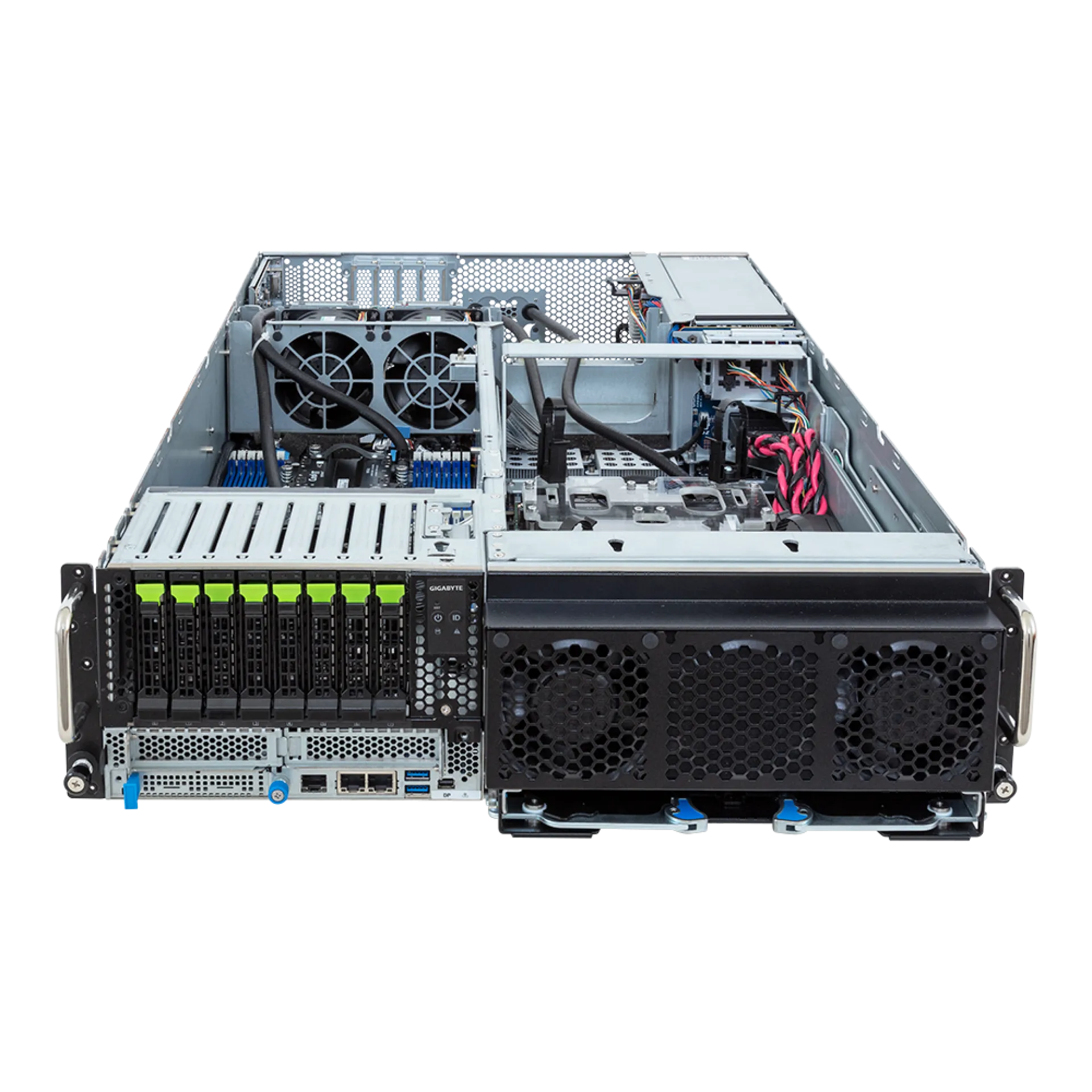 Gigabyte G363-SR0-LAX4 front view 