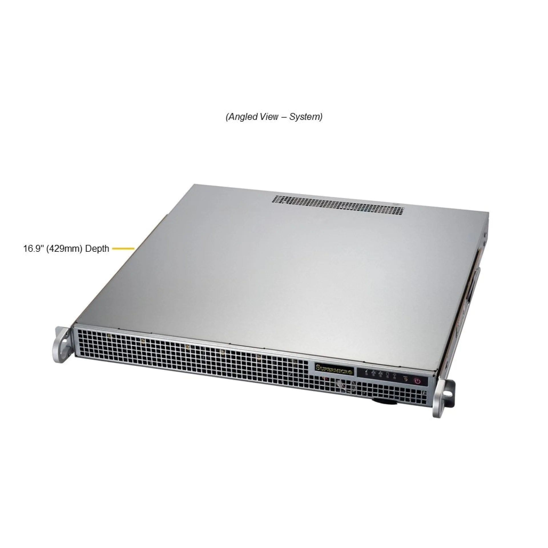 AS-1015A-MT Supermicro angle view Supermicro AS-1015A-MT angle view