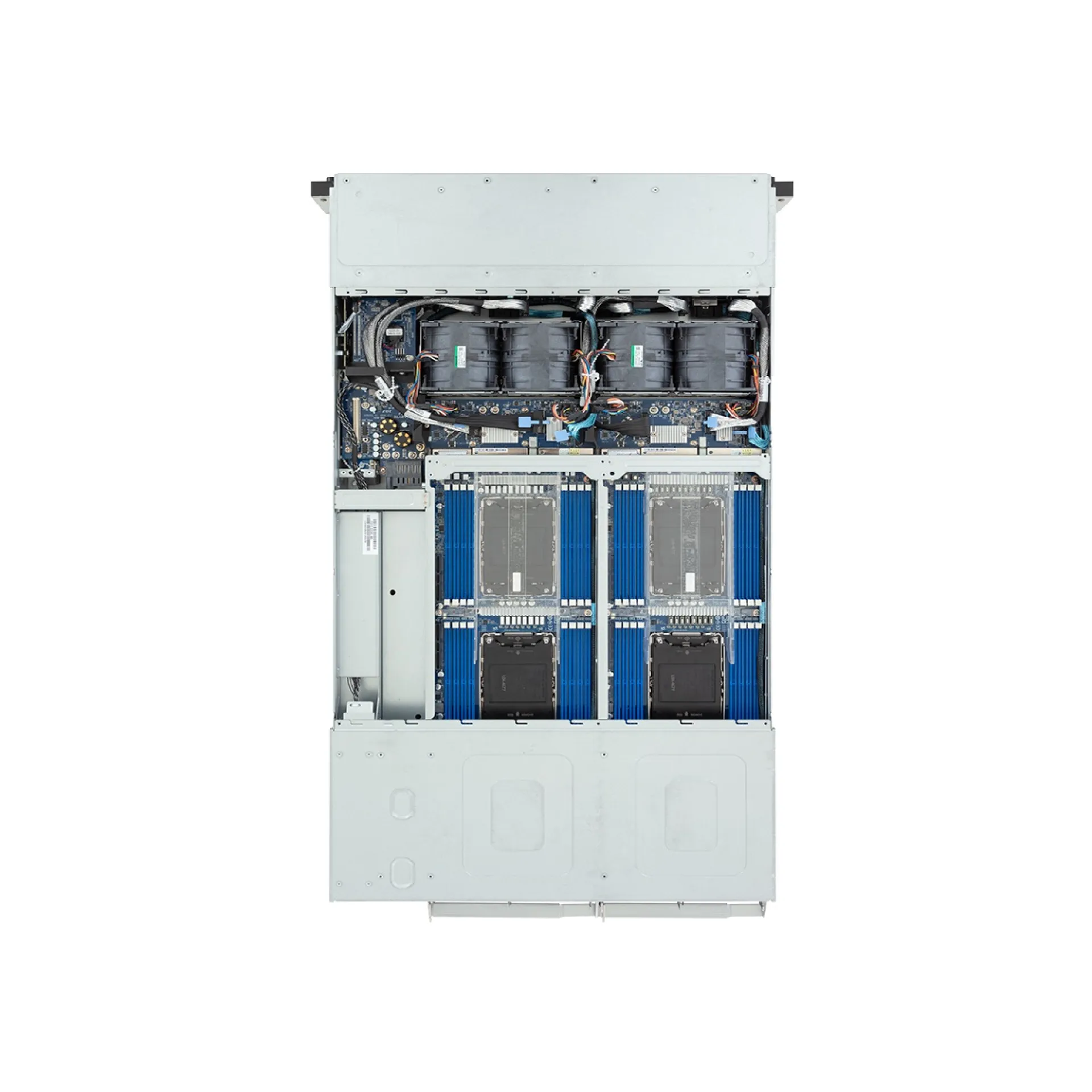 H263-S66-AAW1 Gigabyte top view Gigabyte H263-S66-AAW1 top view