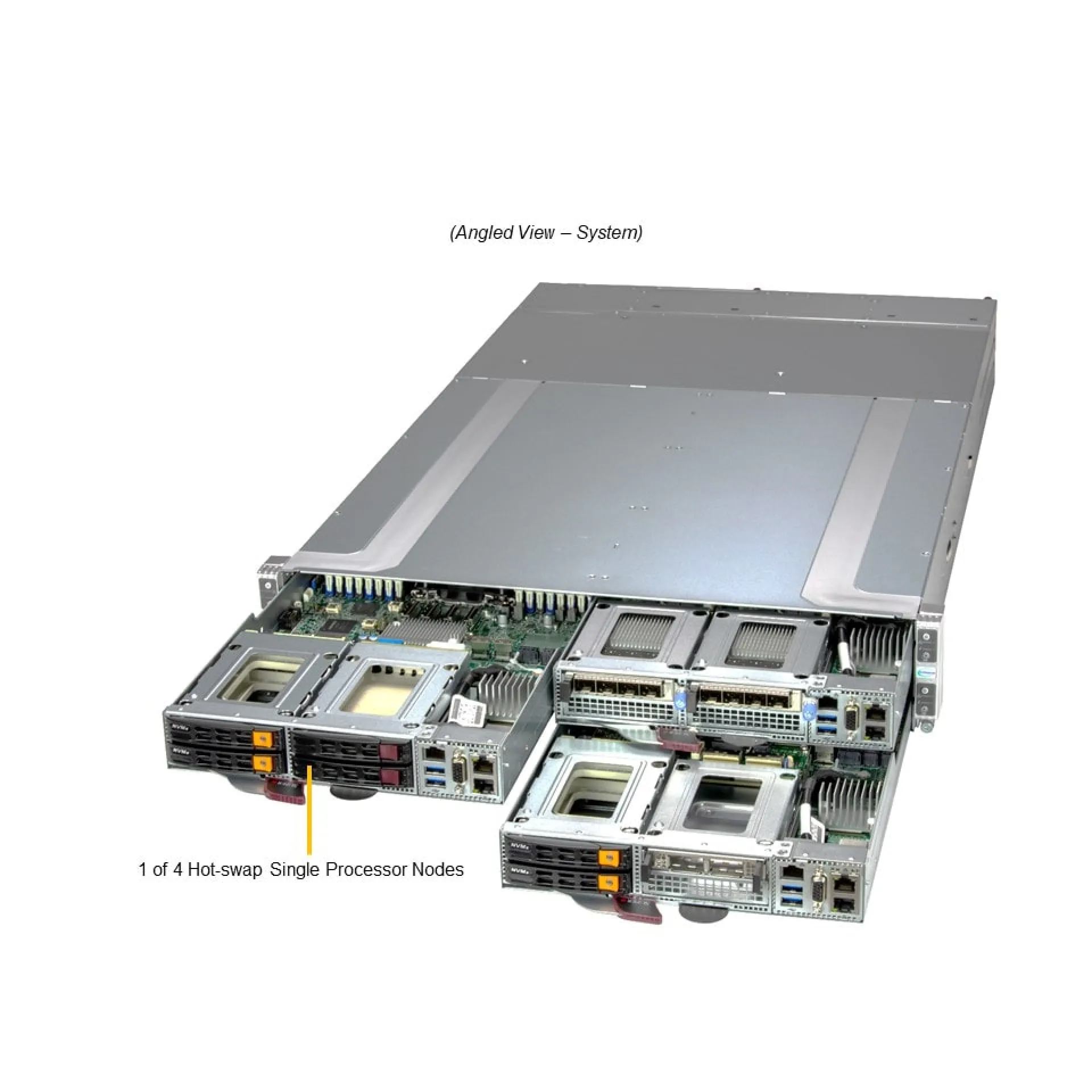 Supermicro SYS-211GT-HNC8F angle view