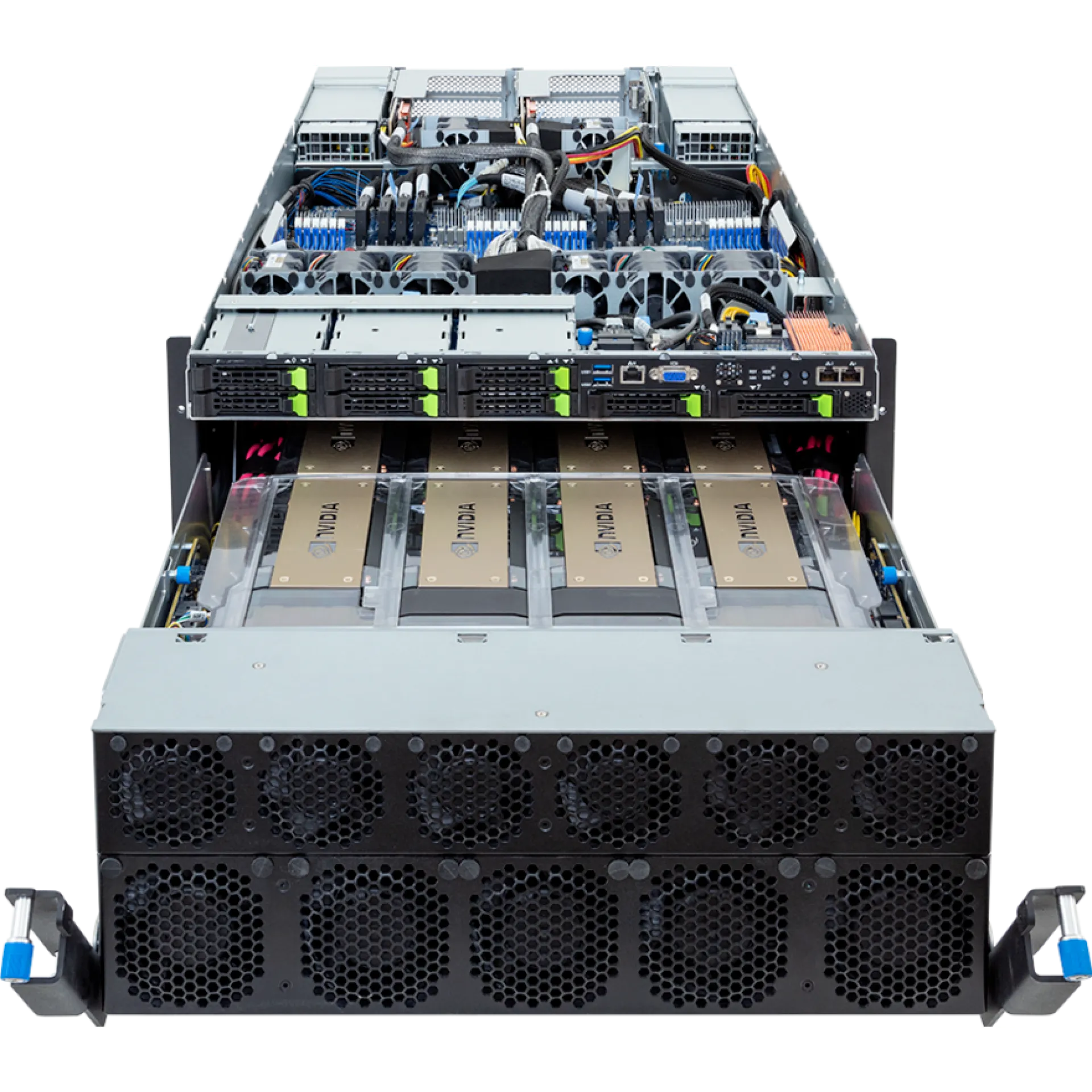 Gigabyte G593-ZD1-AAX1 front view 