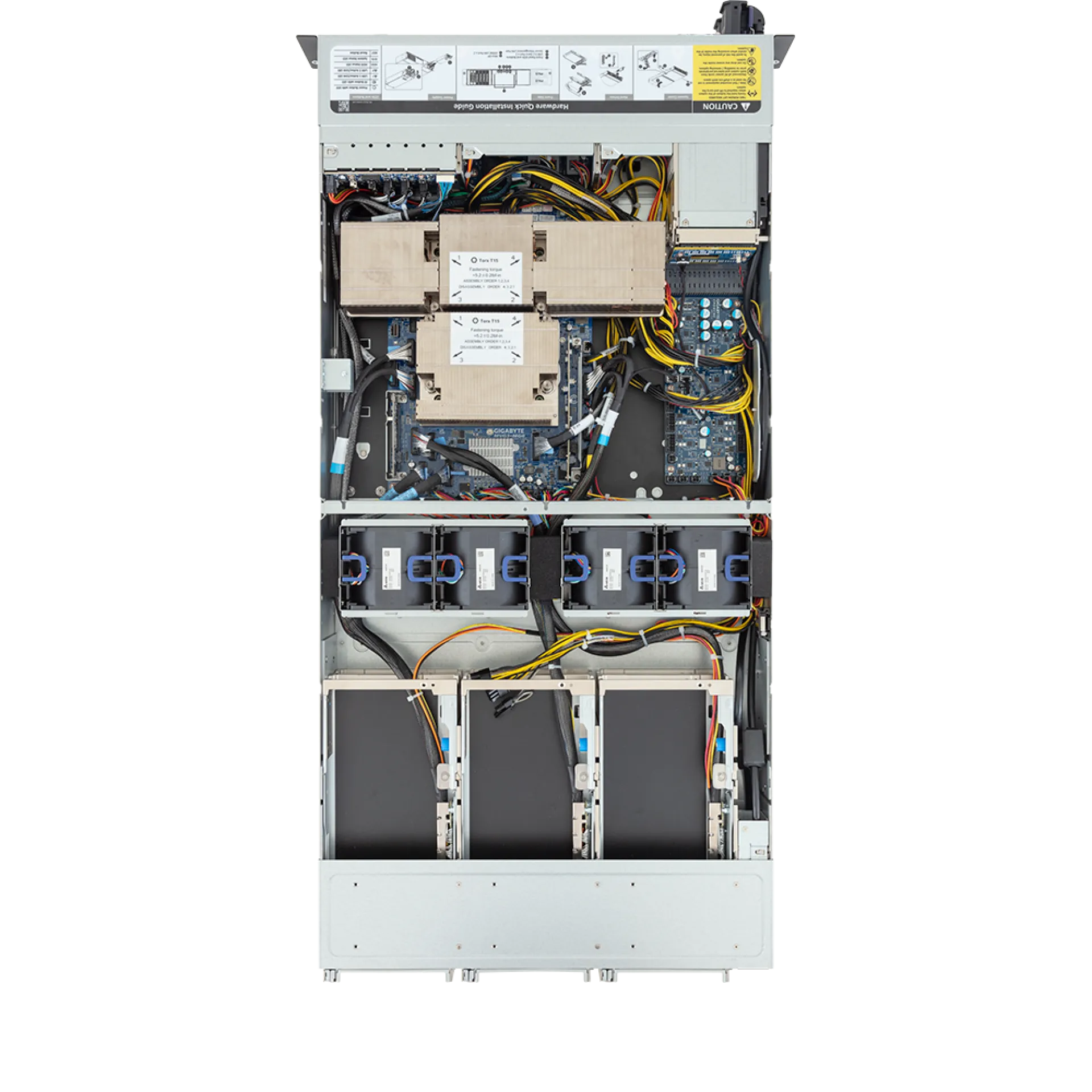 Gigabyte XH23-VG0-AAJ1 top view 