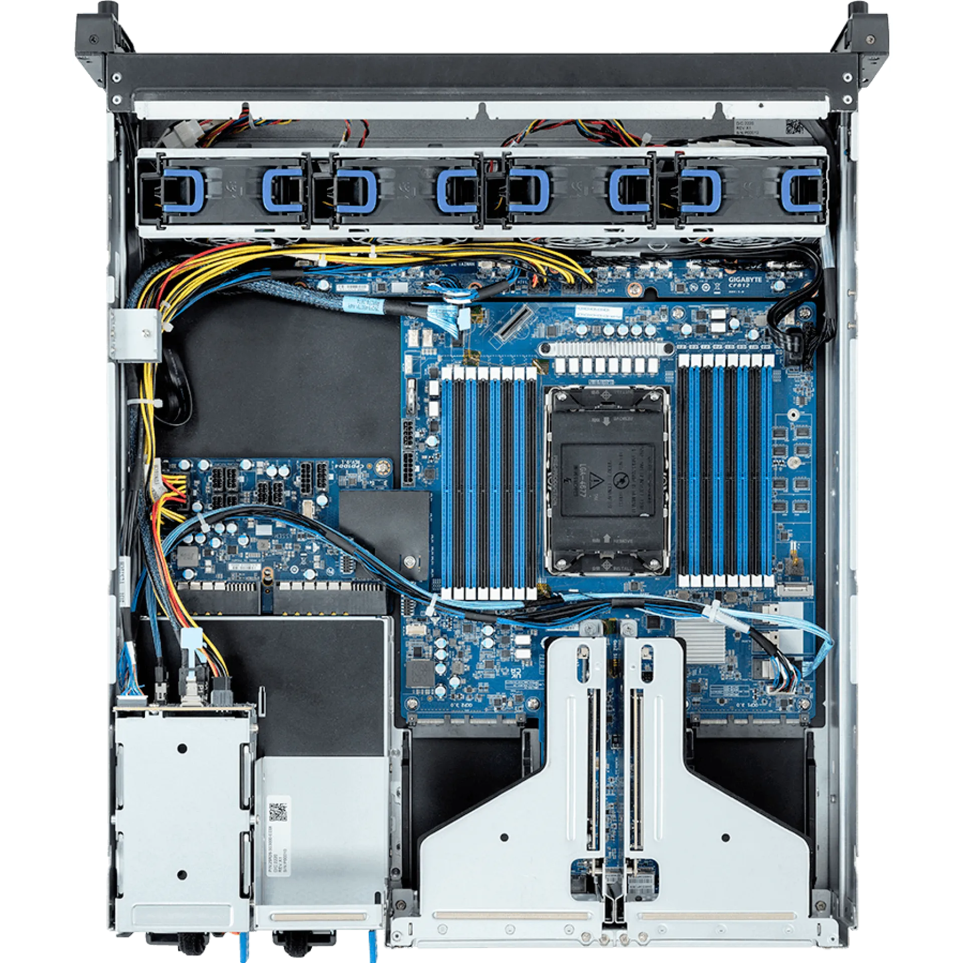 Gigabyte E263-S30-AAD1 top view 