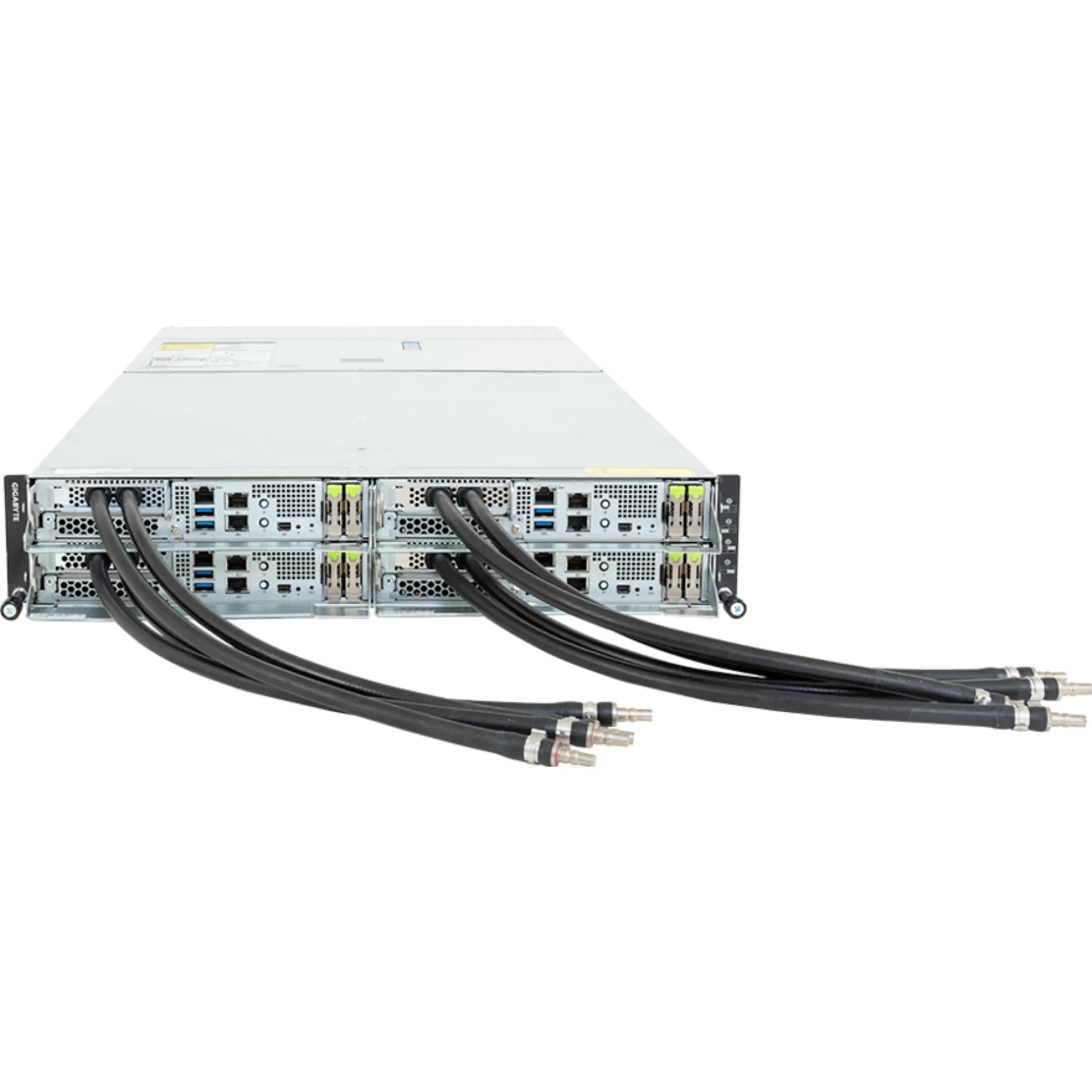 H253-Z10-LAP1 Gigabyte front view Gigabyte H253-Z10-LAP1 front view