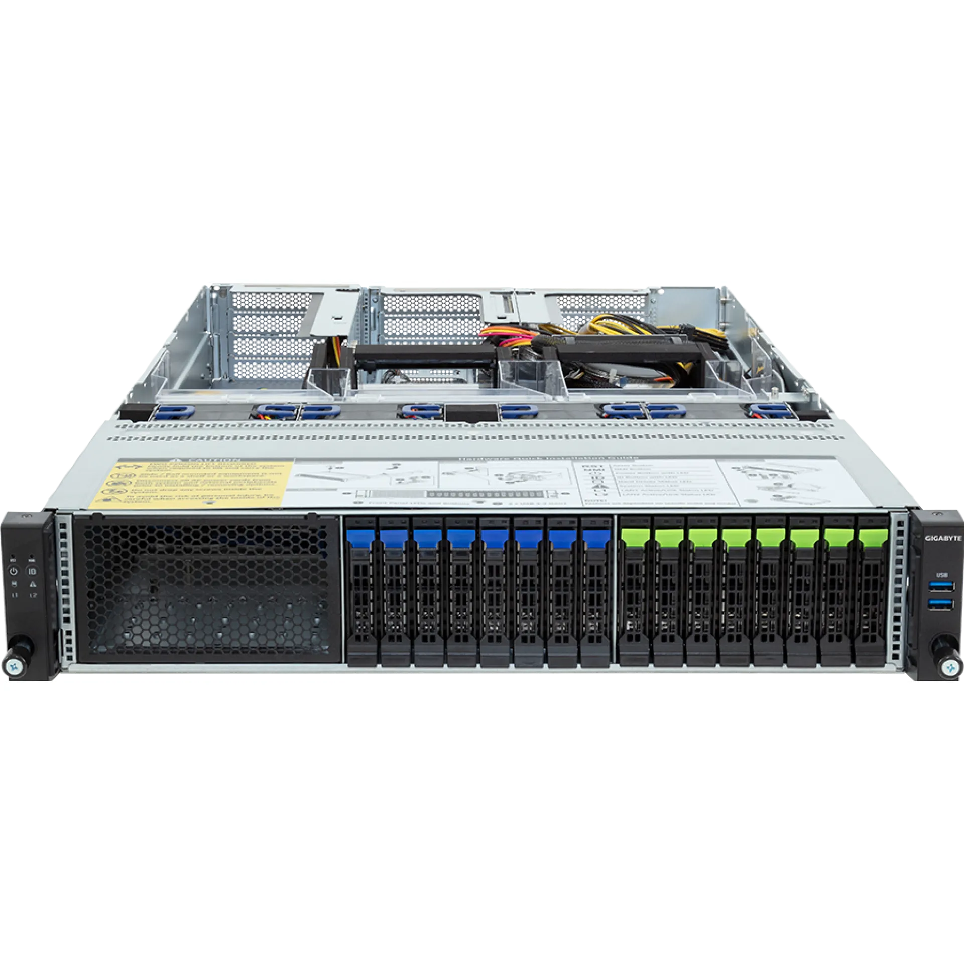 Gigabyte R283-ZF1-AAL1 front view 