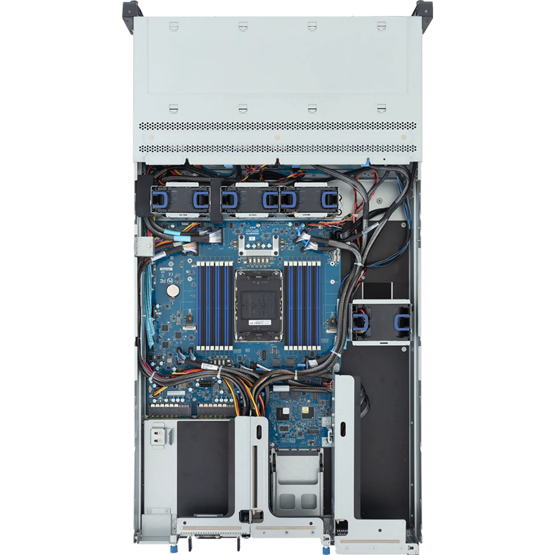 R264-SG2-AAS1 Gigabyte top view Gigabyte R264-SG2-AAS1 top view