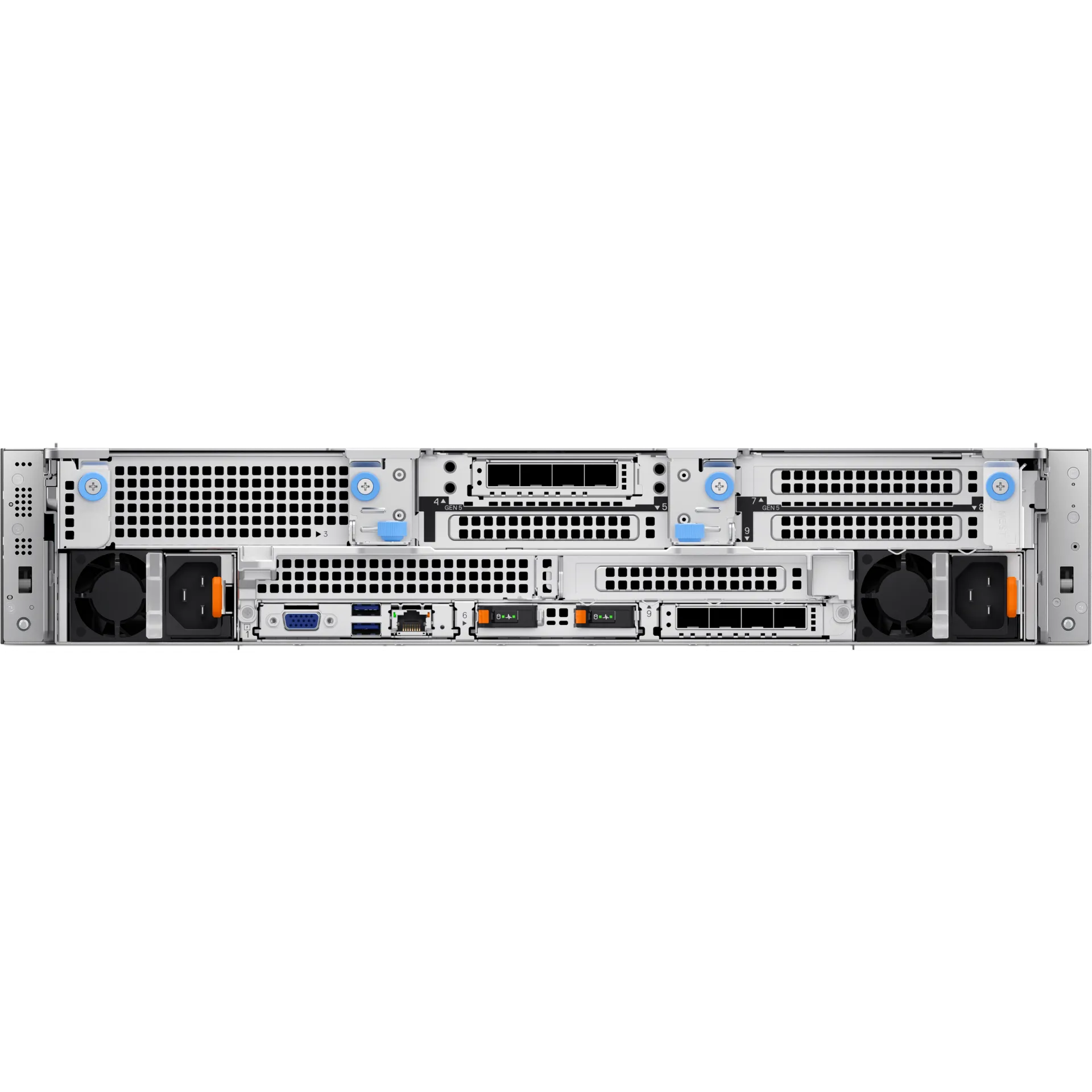 Dell 210-BNRJ rear view 