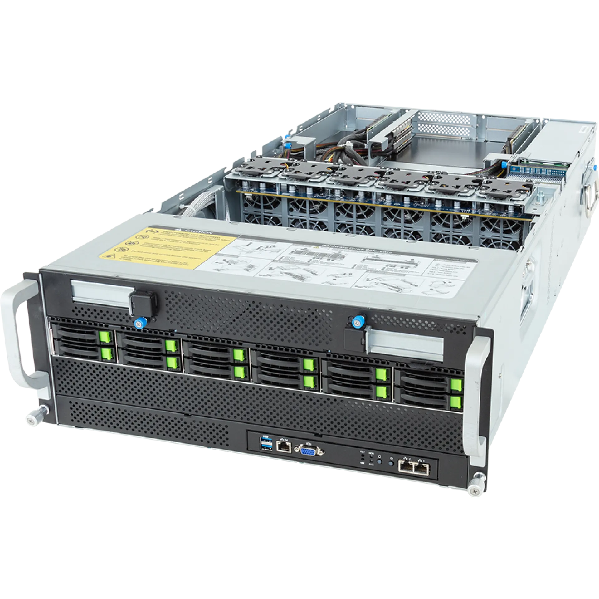 G493-ZB4-AAP1 | Gigabyte Dual EPYC 9004 EPYC 9005 4U Rack Server G493-ZB4-AAP1 | Gigabyte Dual EPYC 9004 EPYC 9005 4U Rack Server