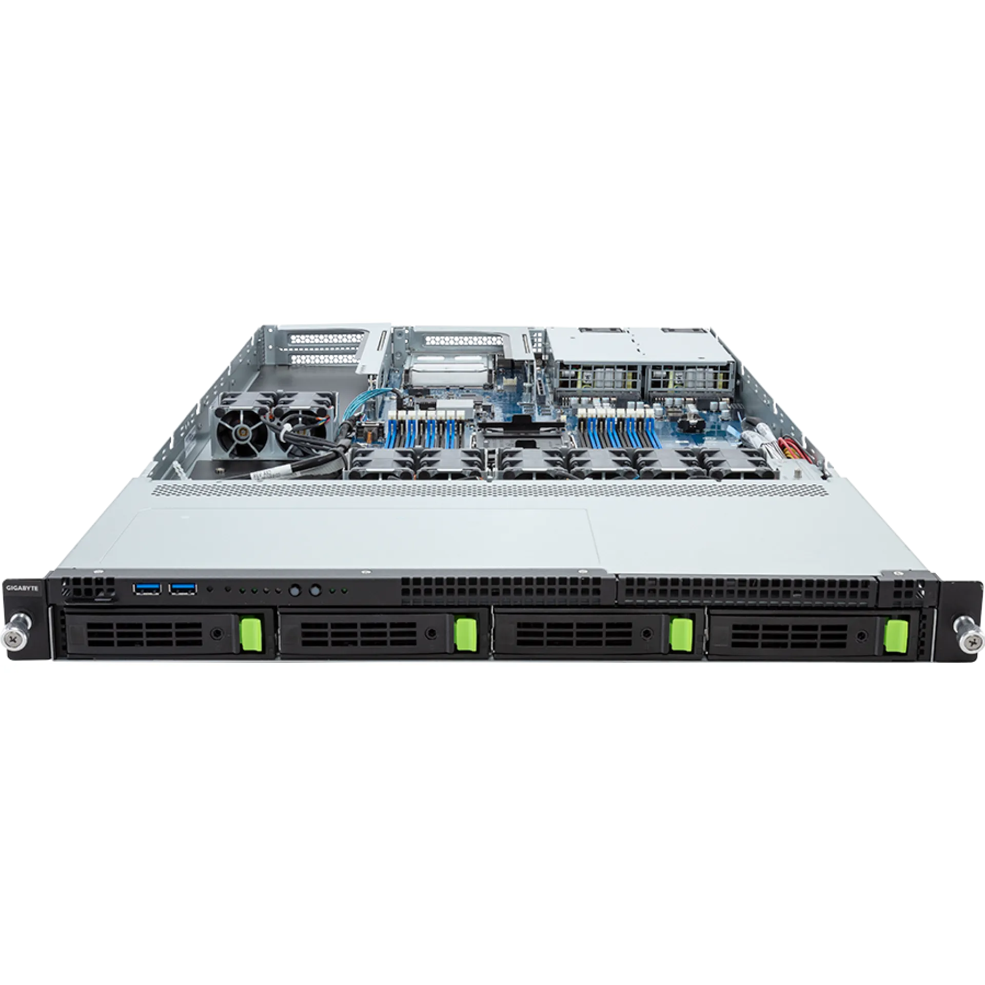 Gigabyte R163-SG0-AAC1 front view 
