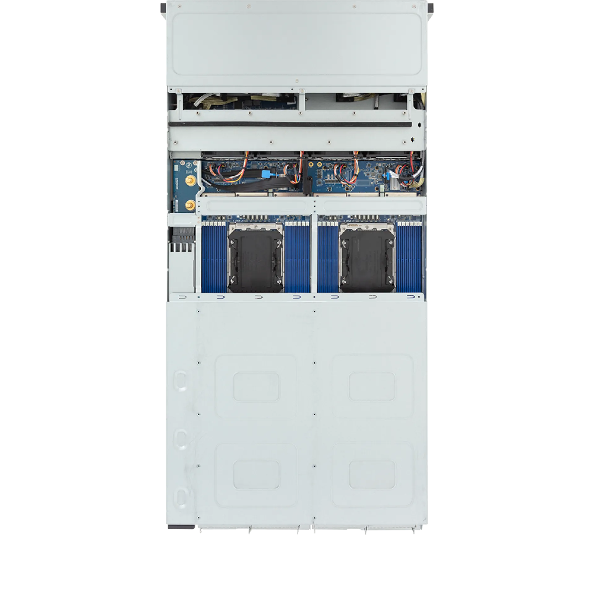 Gigabyte H374-A81-AAW1 top view 