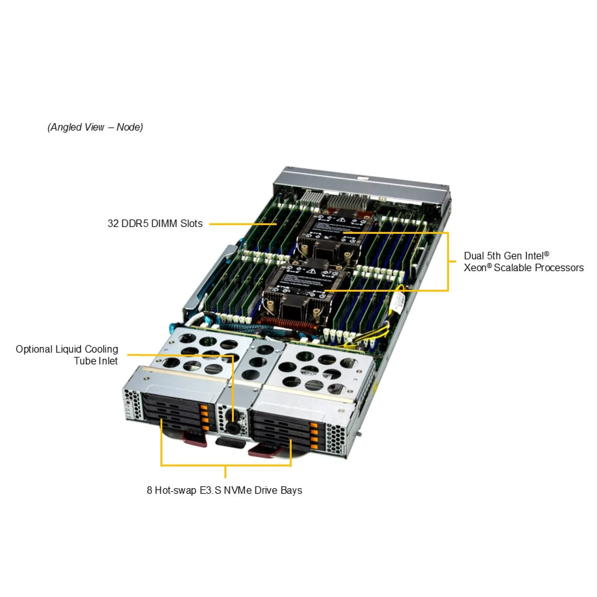 MBI-311A-1C2 | Supermicro Single Core i9 Core i5 Core i7 Core i3 6U Blade Server