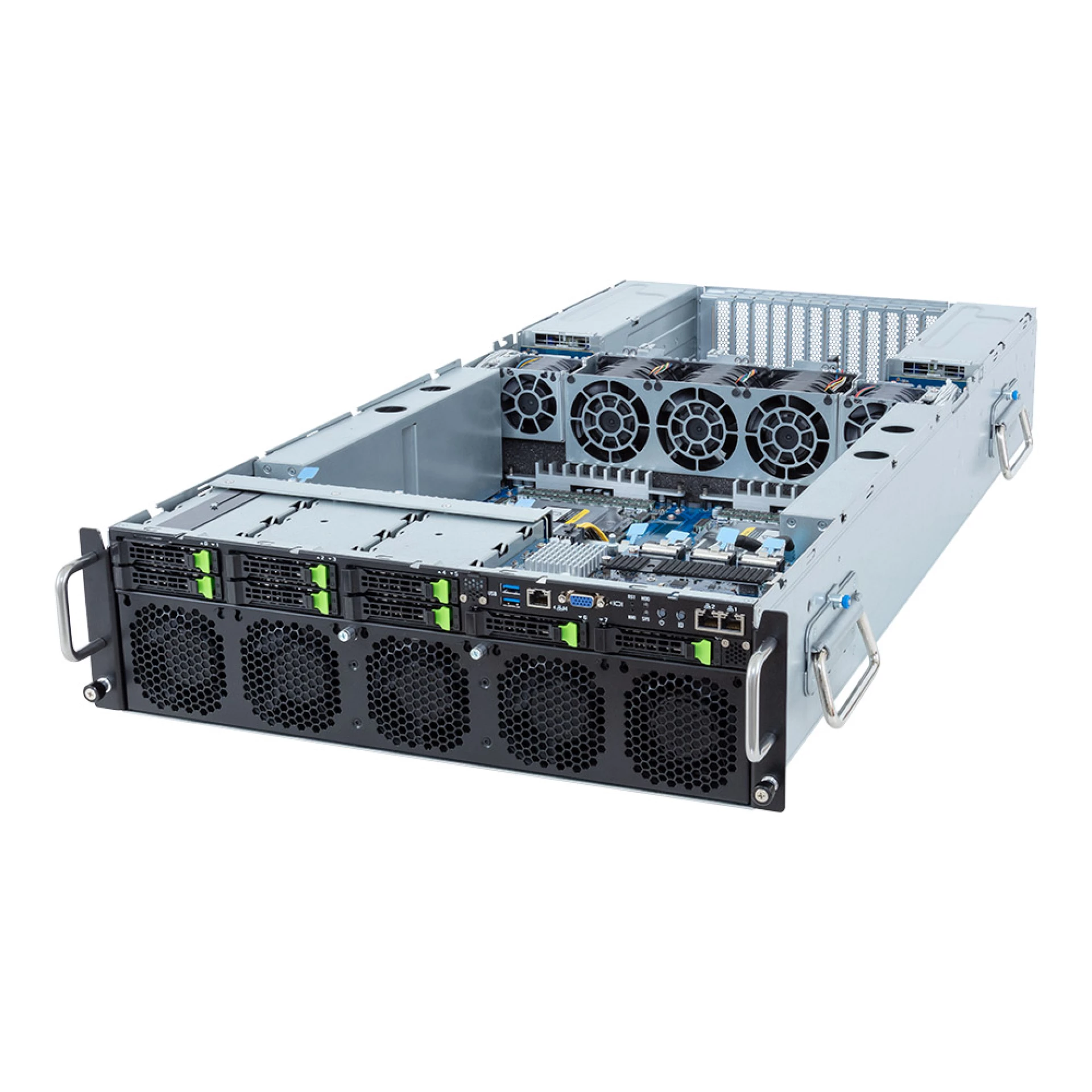 Gigabyte G383-R80 angle view