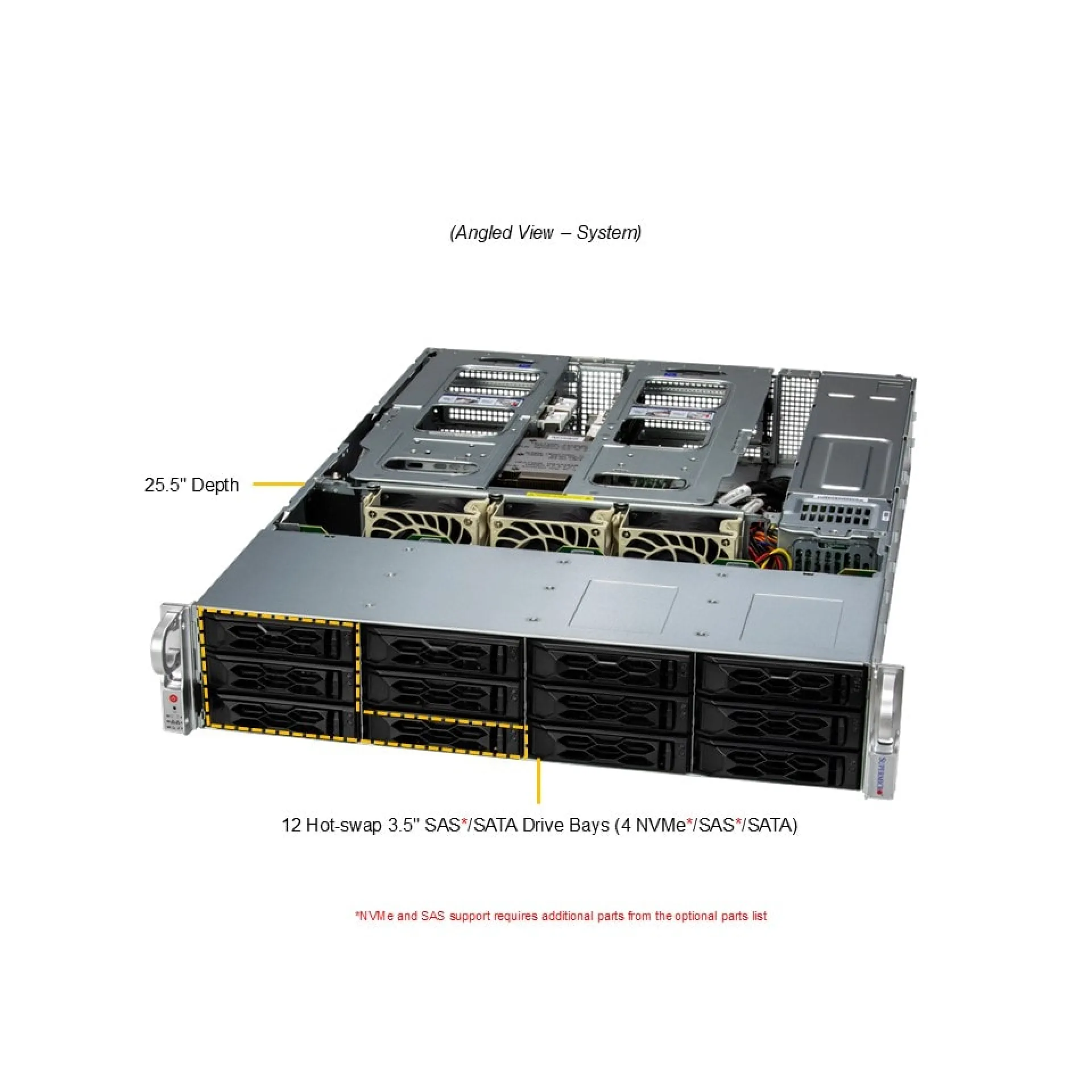 Supermicro AS-2015CS-TNR-G1 angle view
