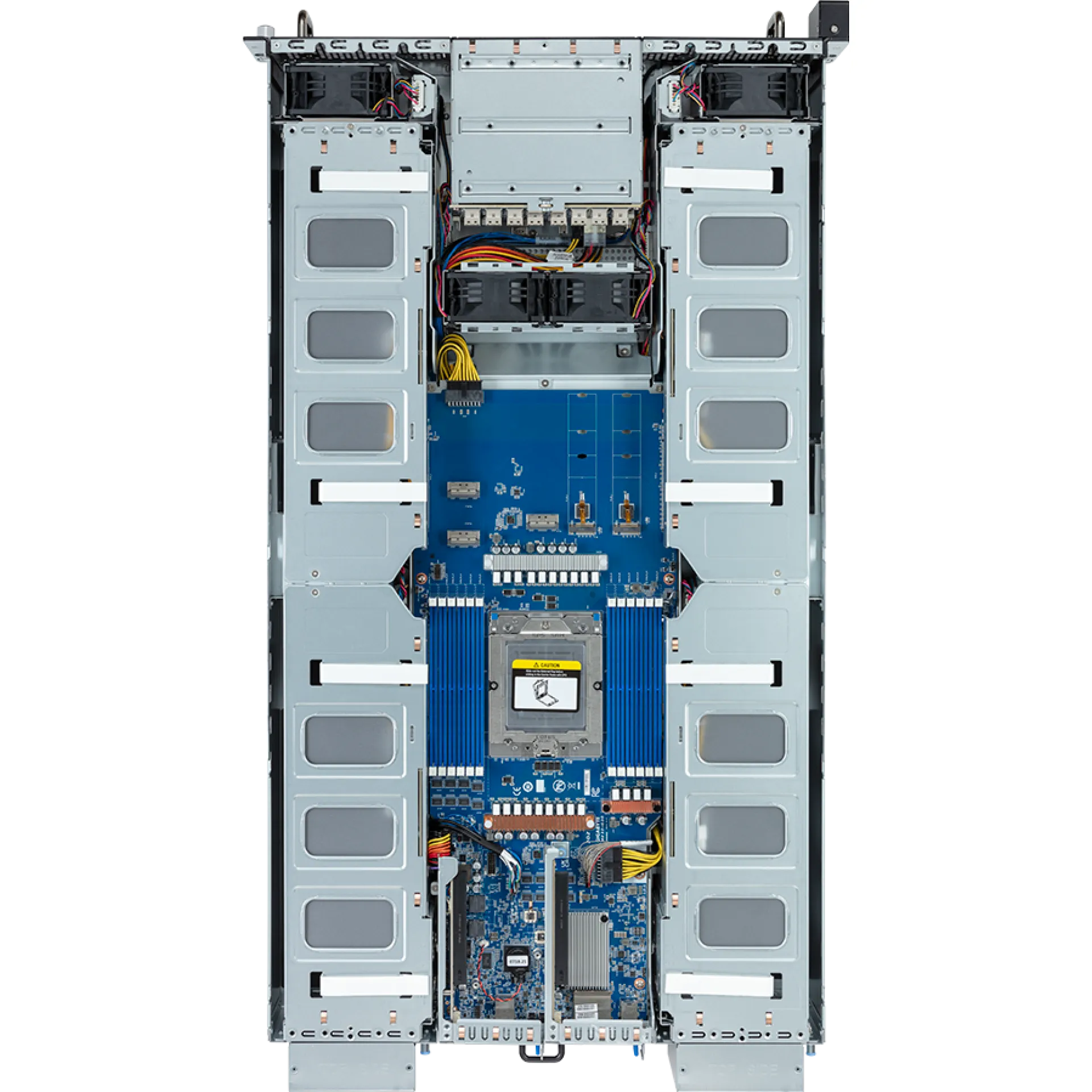 G293-Z21-AAP1 Gigabyte top view Gigabyte G293-Z21-AAP1 top view