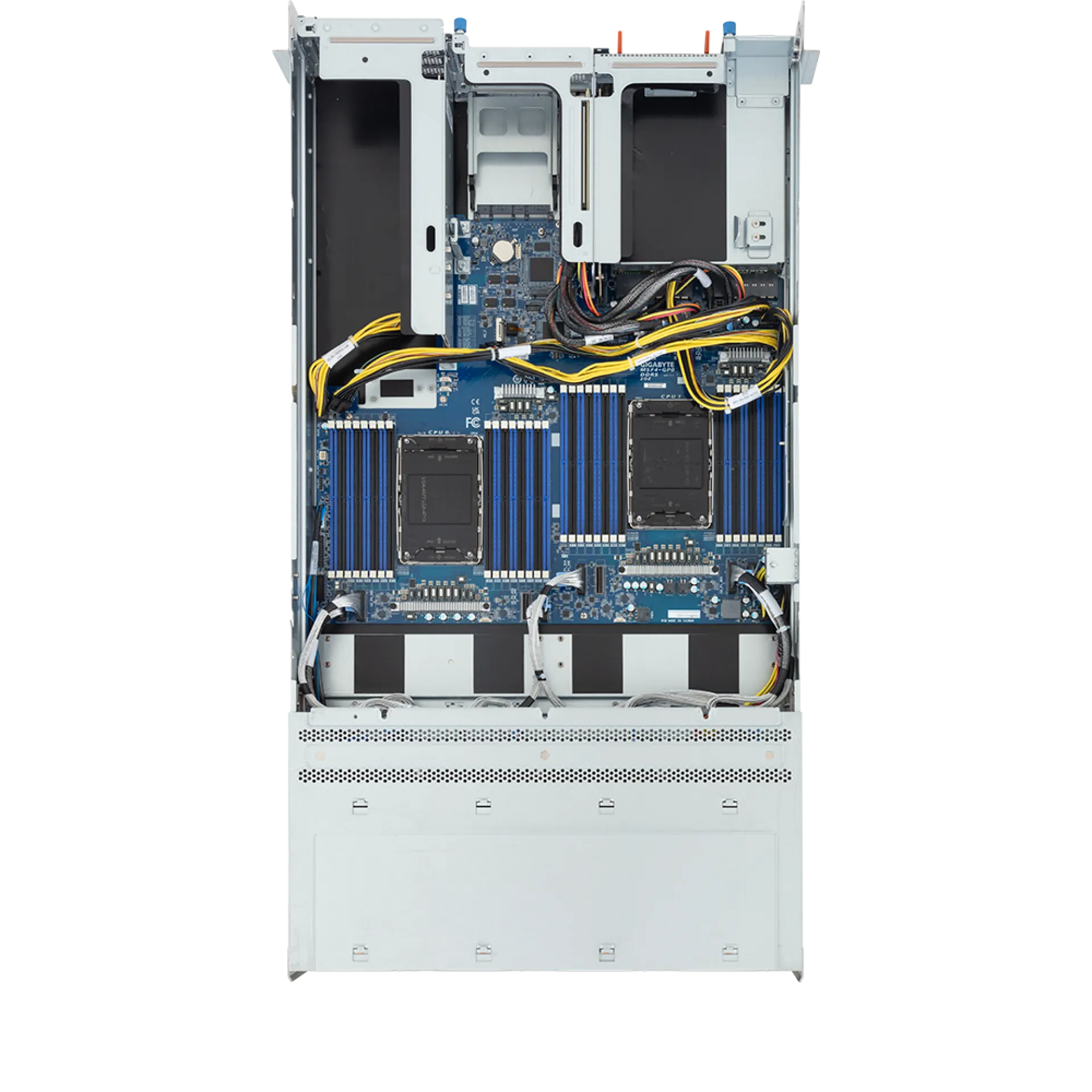 R284-SF0-IAL1 Gigabyte top view Gigabyte R284-SF0-IAL1 top view