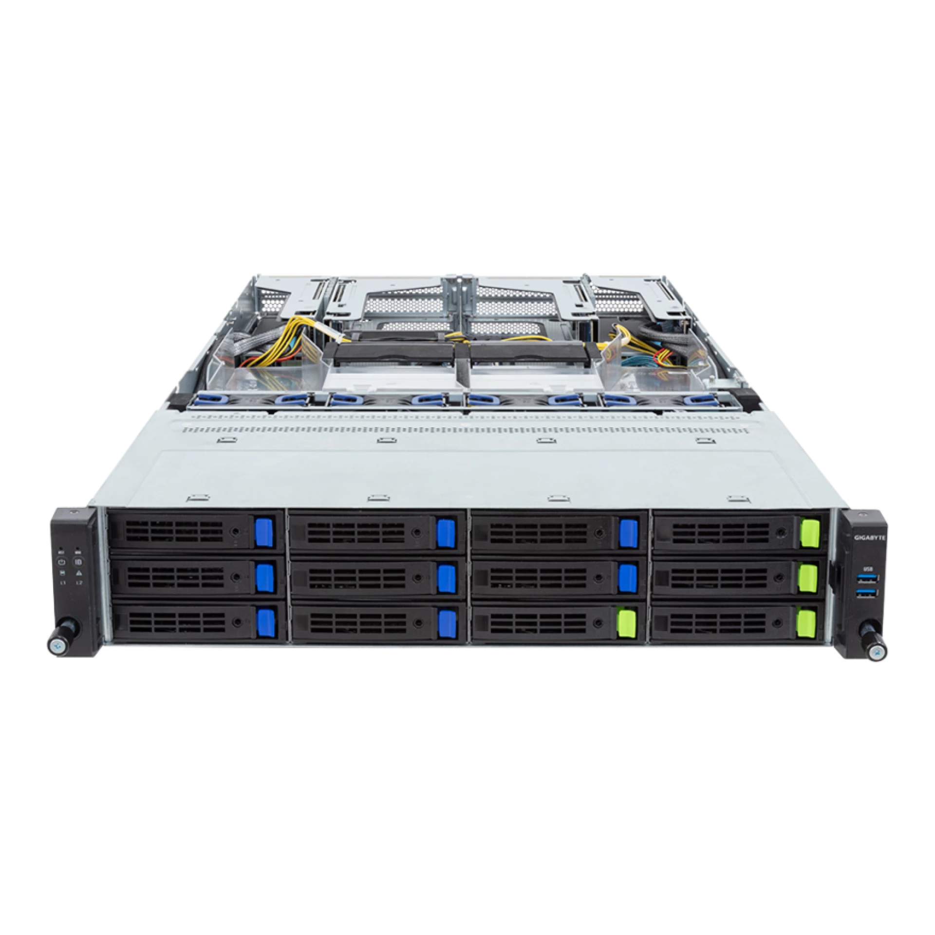 R283-S93-AAL1 Gigabyte front view Gigabyte R283-S93-AAL1 front view