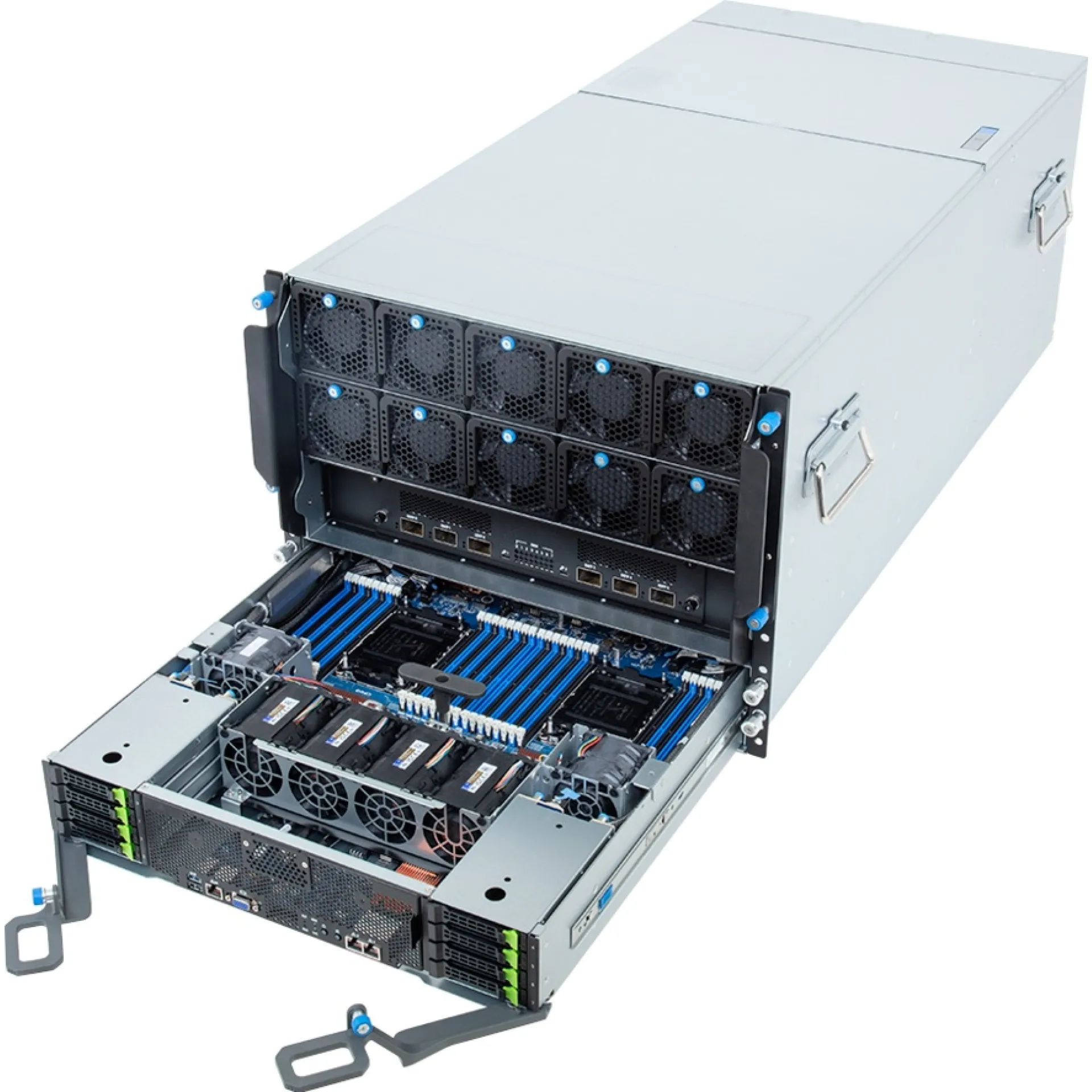 G893-SG1-AAX1 | Gigabyte Dual Xeon Scalable 4th Gen Xeon Scalable 5th Gen 8U Rack Server G893-SG1-AAX1 | Gigabyte Dual Xeon Scalable 4th Gen Xeon Scalable 5th Gen 8U Rack Server