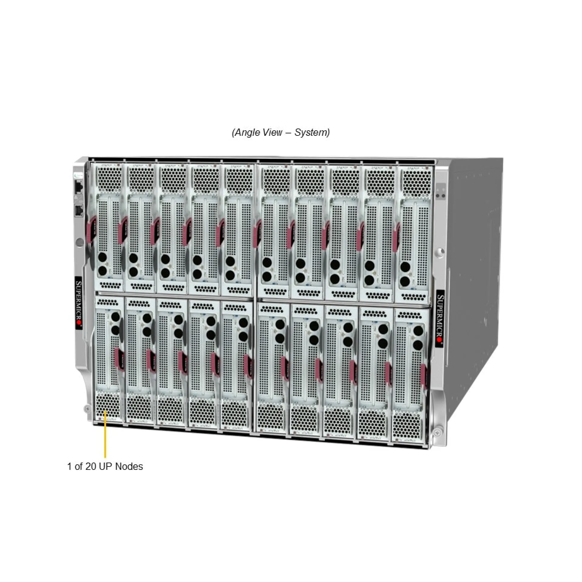 Supermicro SBI-411E-1G angle view