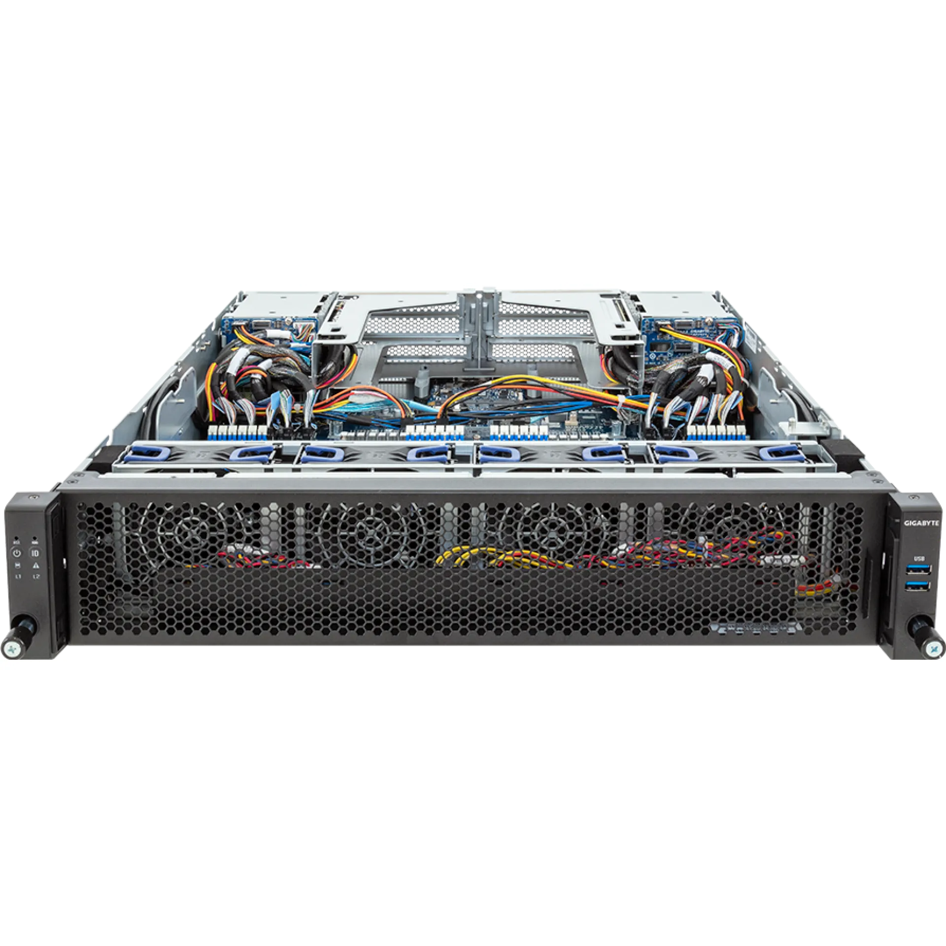 Gigabyte E283-Z91-AAV1 front view 