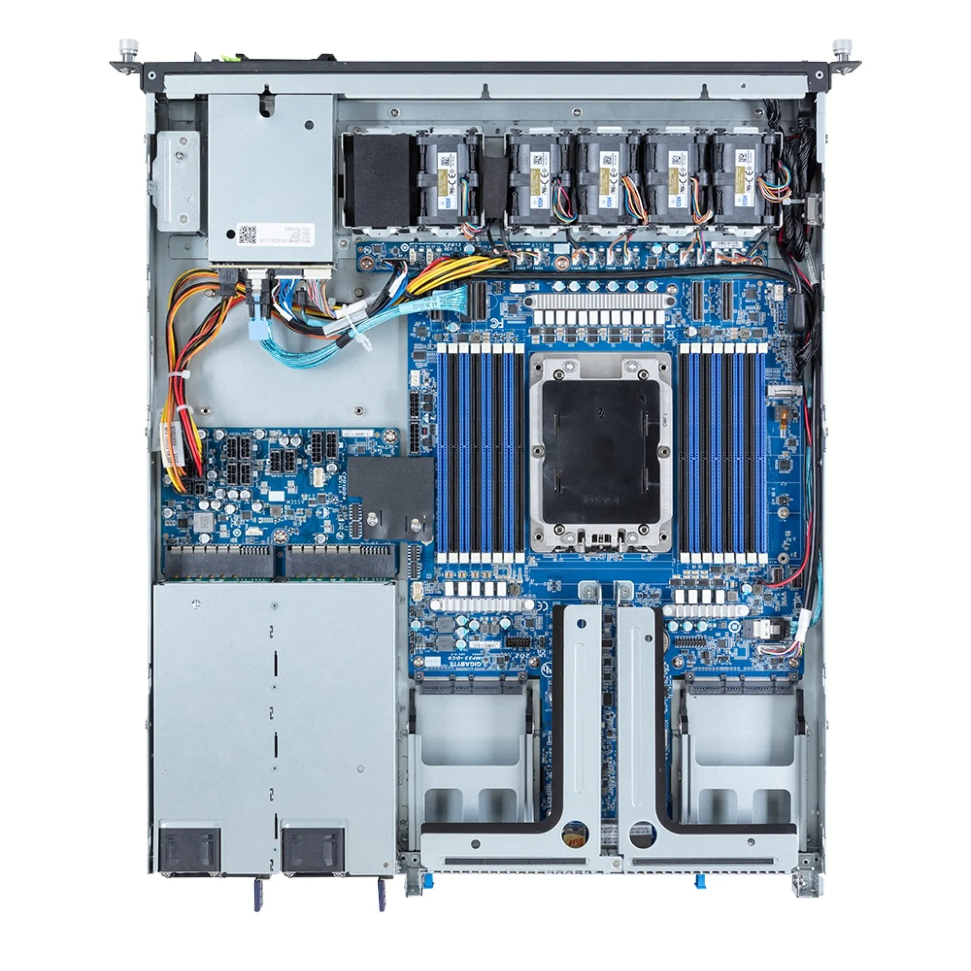 E163-P30-AAG1 Gigabyte top view Gigabyte E163-P30-AAG1 top view