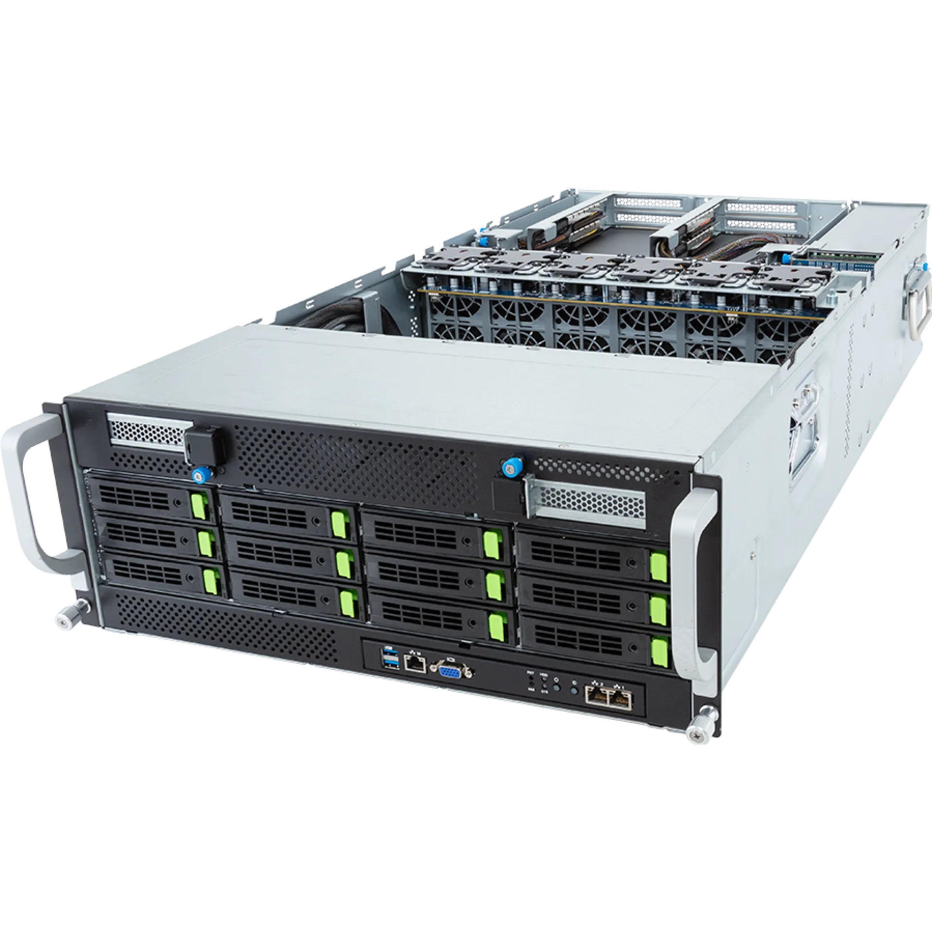 G493-SB2-AAP1 Gigabyte angle view Gigabyte G493-SB2-AAP1 angle view