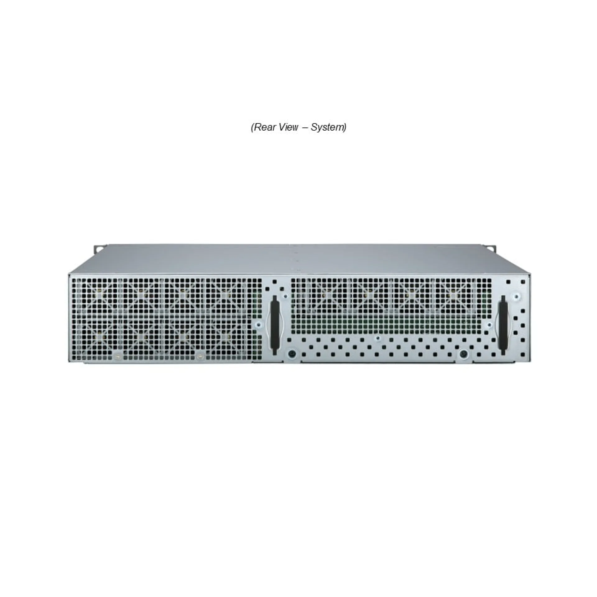 Supermicro SYS-211SE-31D rear view