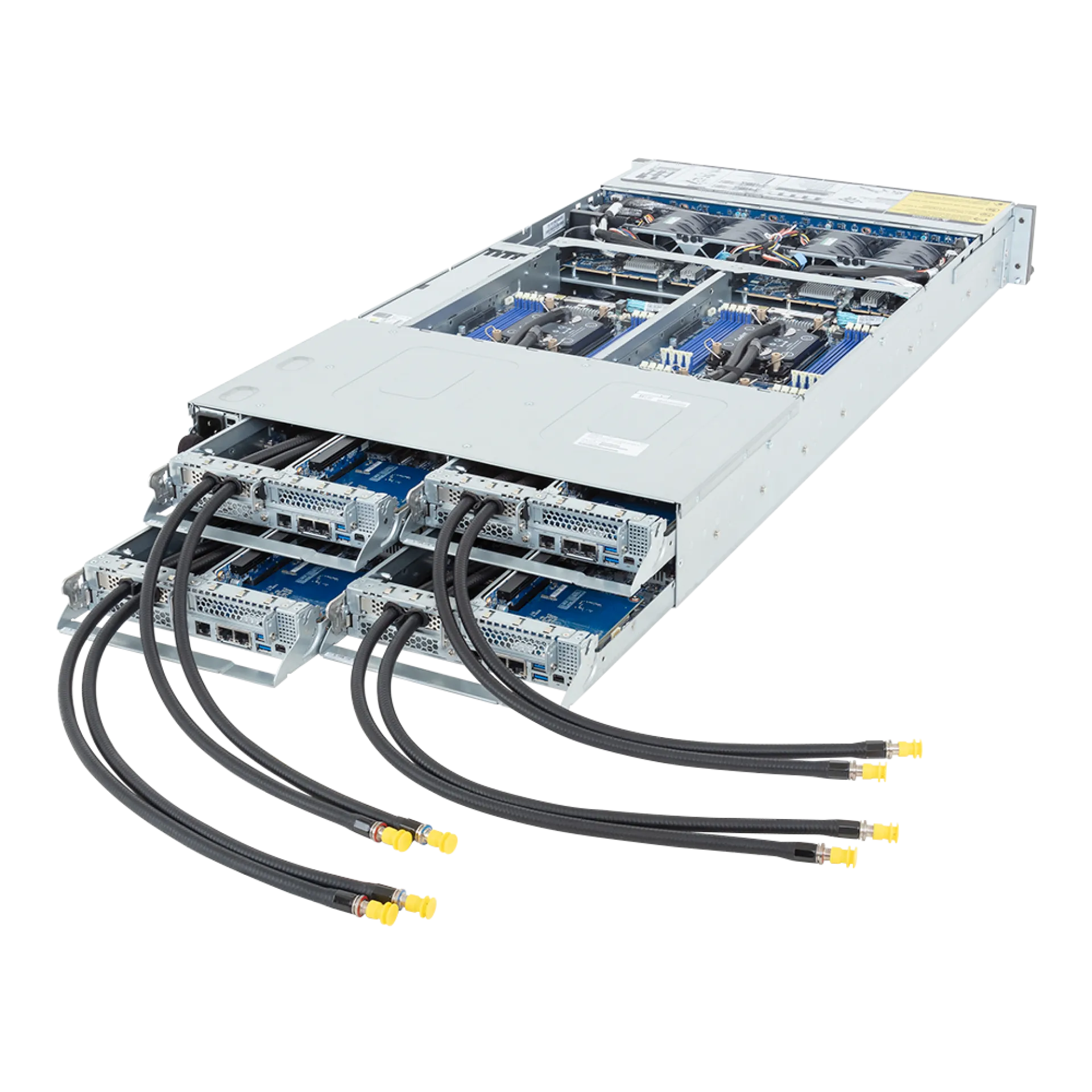 H274-S60-LAW1 Gigabyte angle view Gigabyte H274-S60-LAW1 angle view