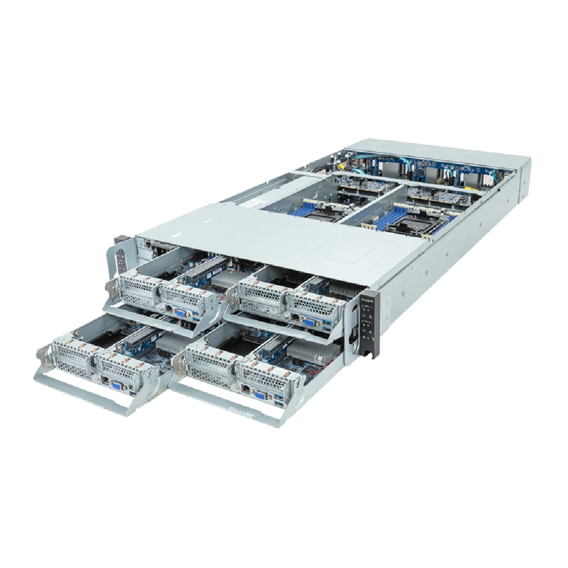 H263-S64-IAW1 Gigabyte angle view Gigabyte H263-S64-IAW1 angle view