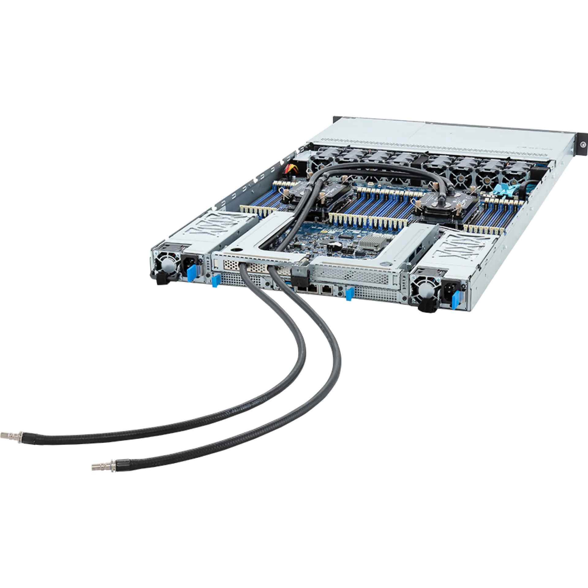 R183-S90-LAD1 Gigabyte angle view Gigabyte R183-S90-LAD1 angle view