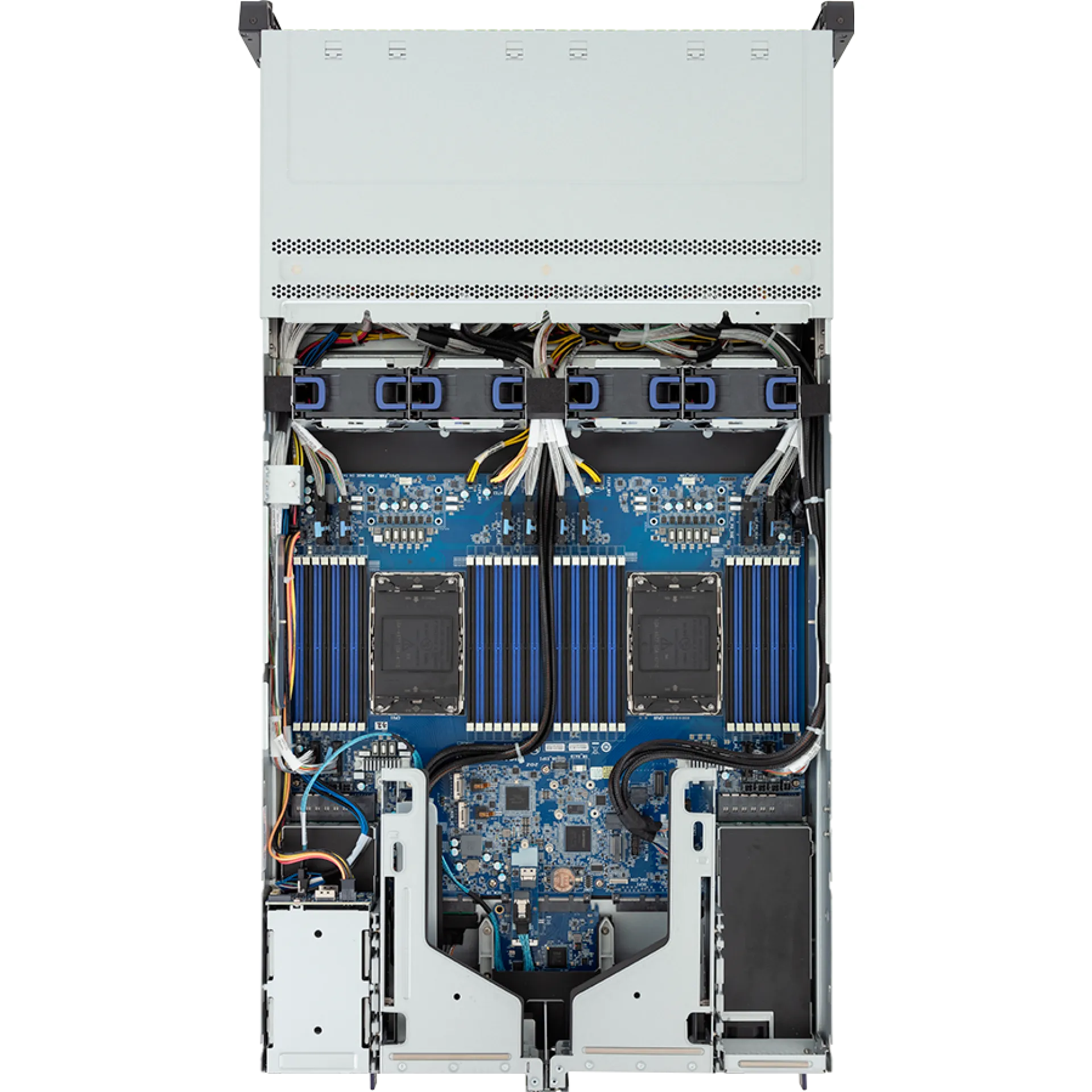 R284-S91-AAJ1 Gigabyte top view Gigabyte R284-S91-AAJ1 top view