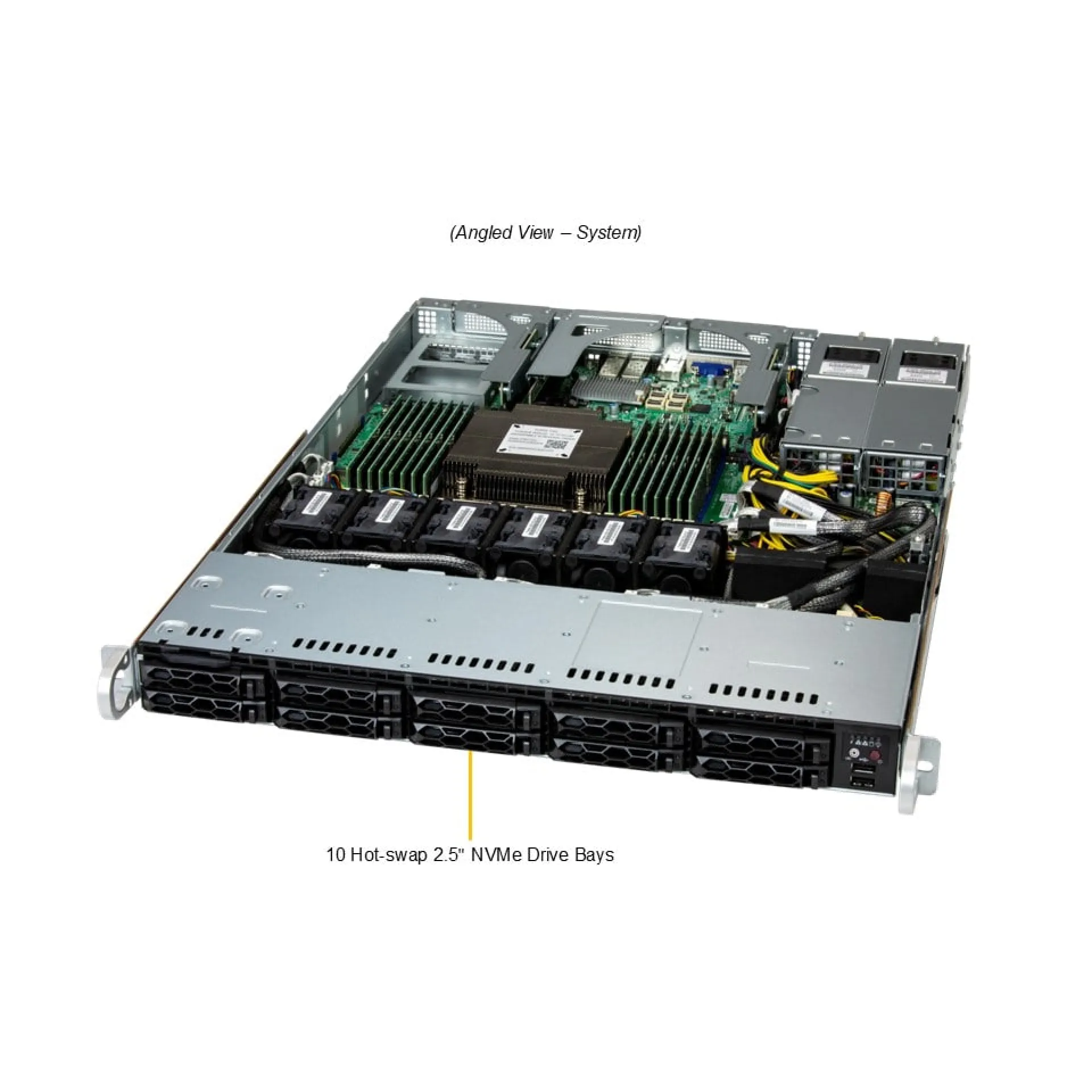 ARS-111M-NR | Supermicro AmpereOne 1U Rack Server