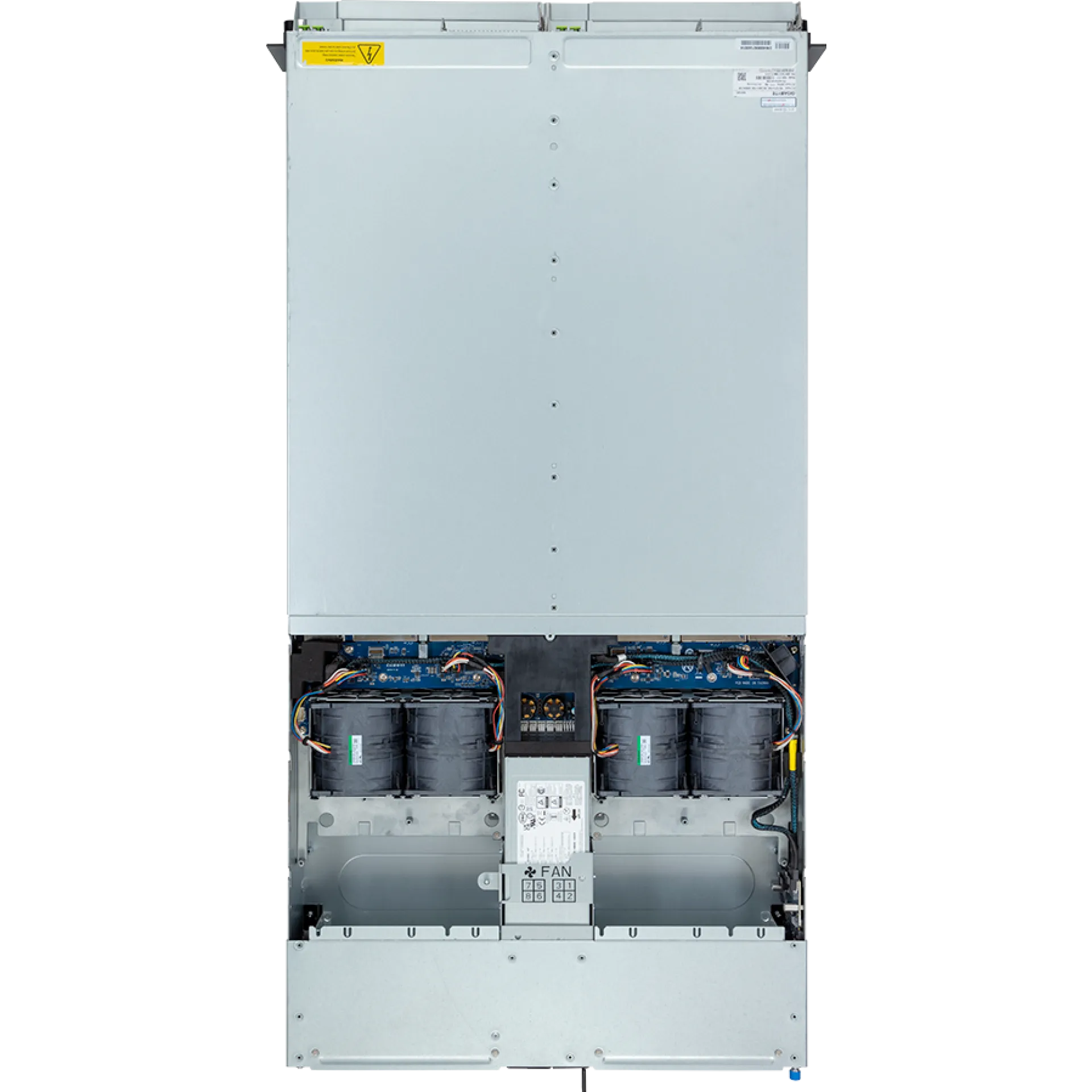 H253-Z10-LAP1 Gigabyte top view Gigabyte H253-Z10-LAP1 top view