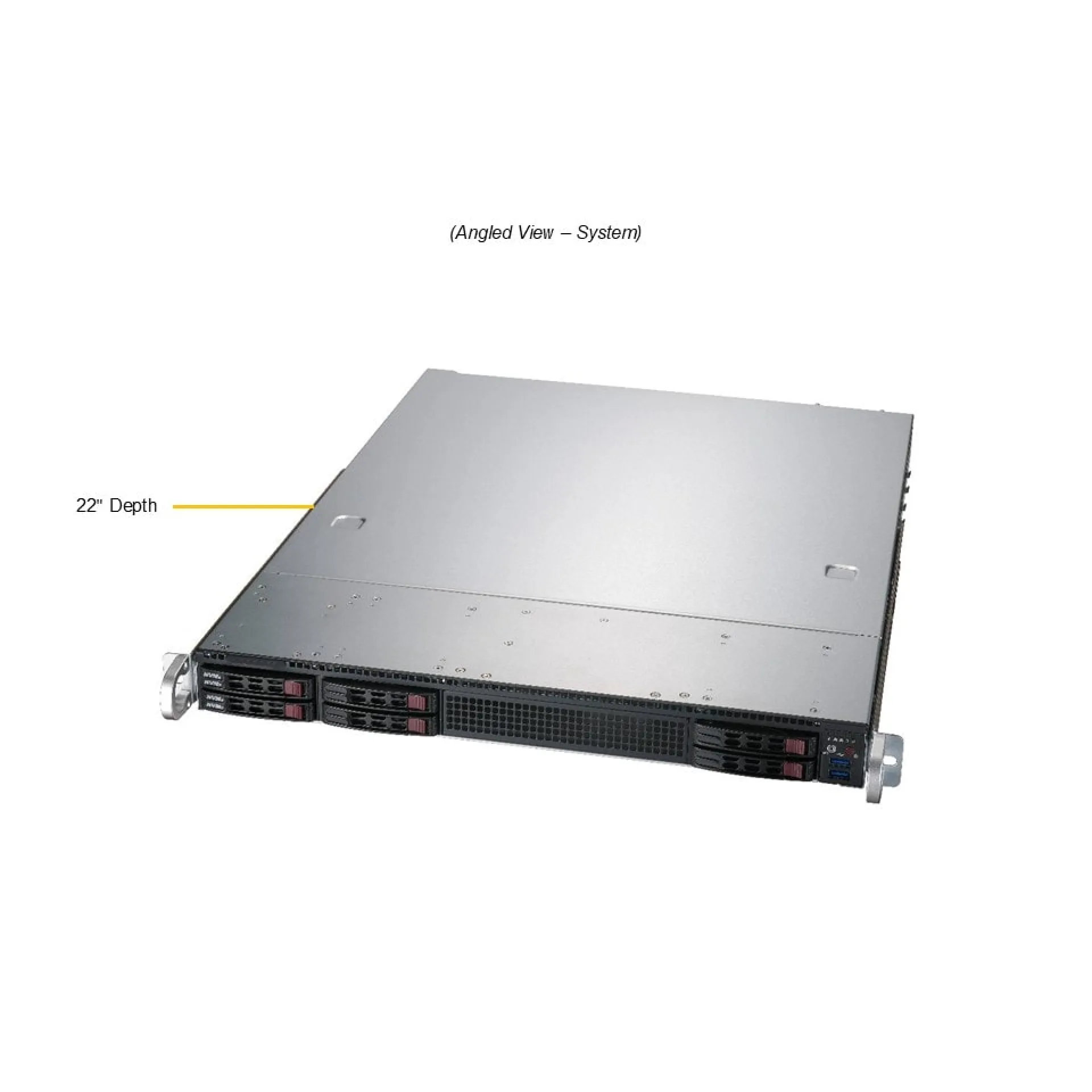 Supermicro SYS-111AD-WN2R angle view