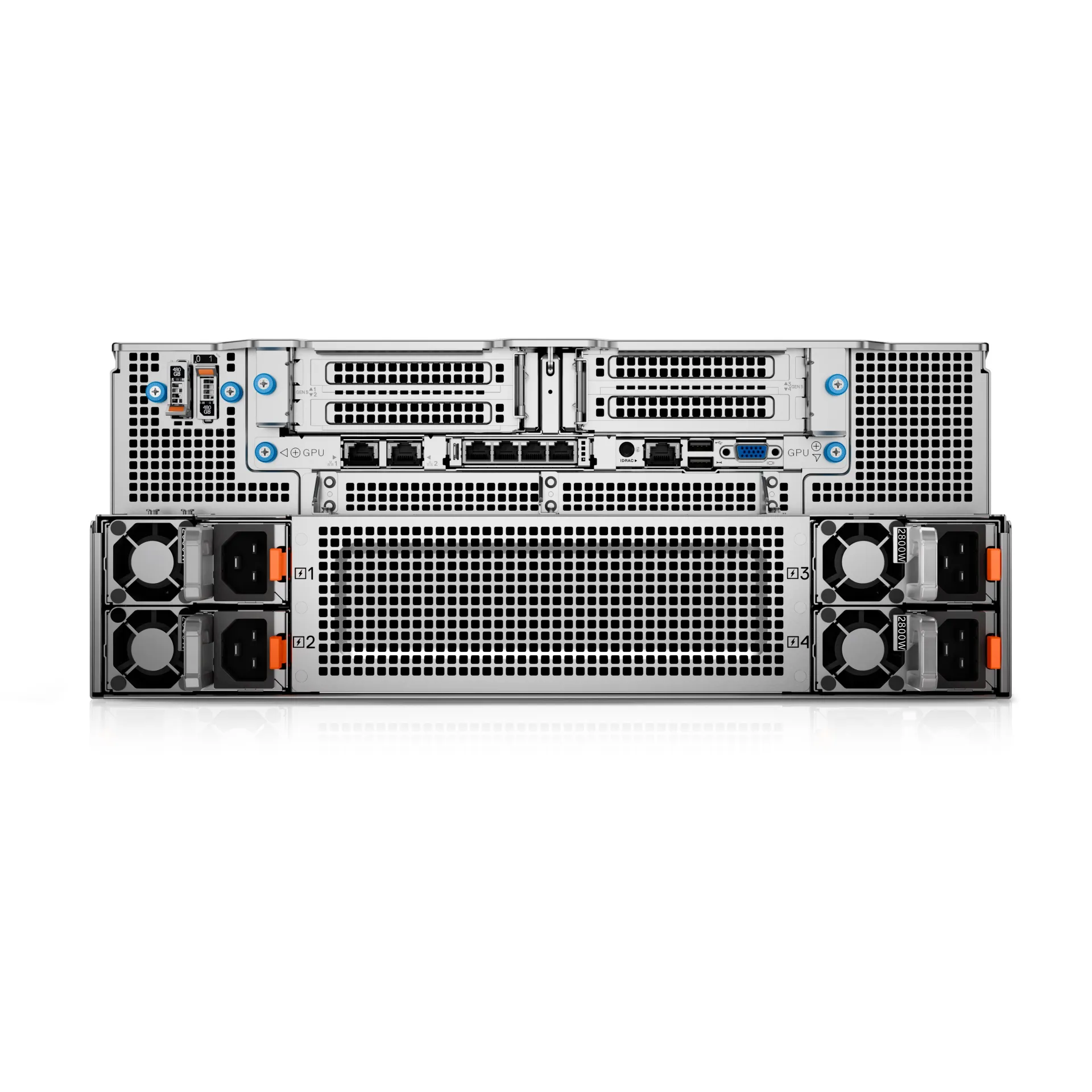 210-BGWD Dell rear view Dell 210-BGWD rear view