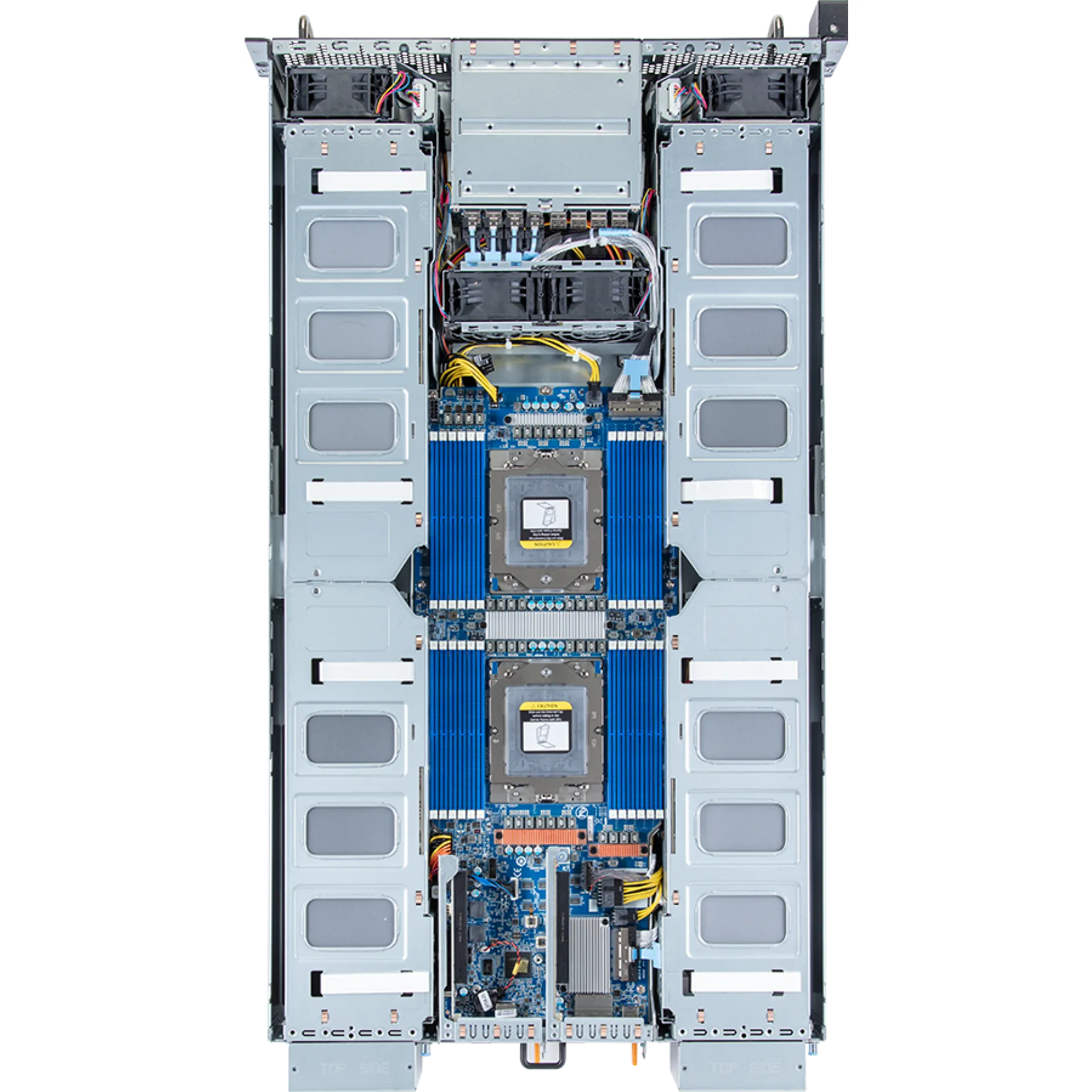 G293-Z40-AAP1 Gigabyte top view Gigabyte G293-Z40-AAP1 top view