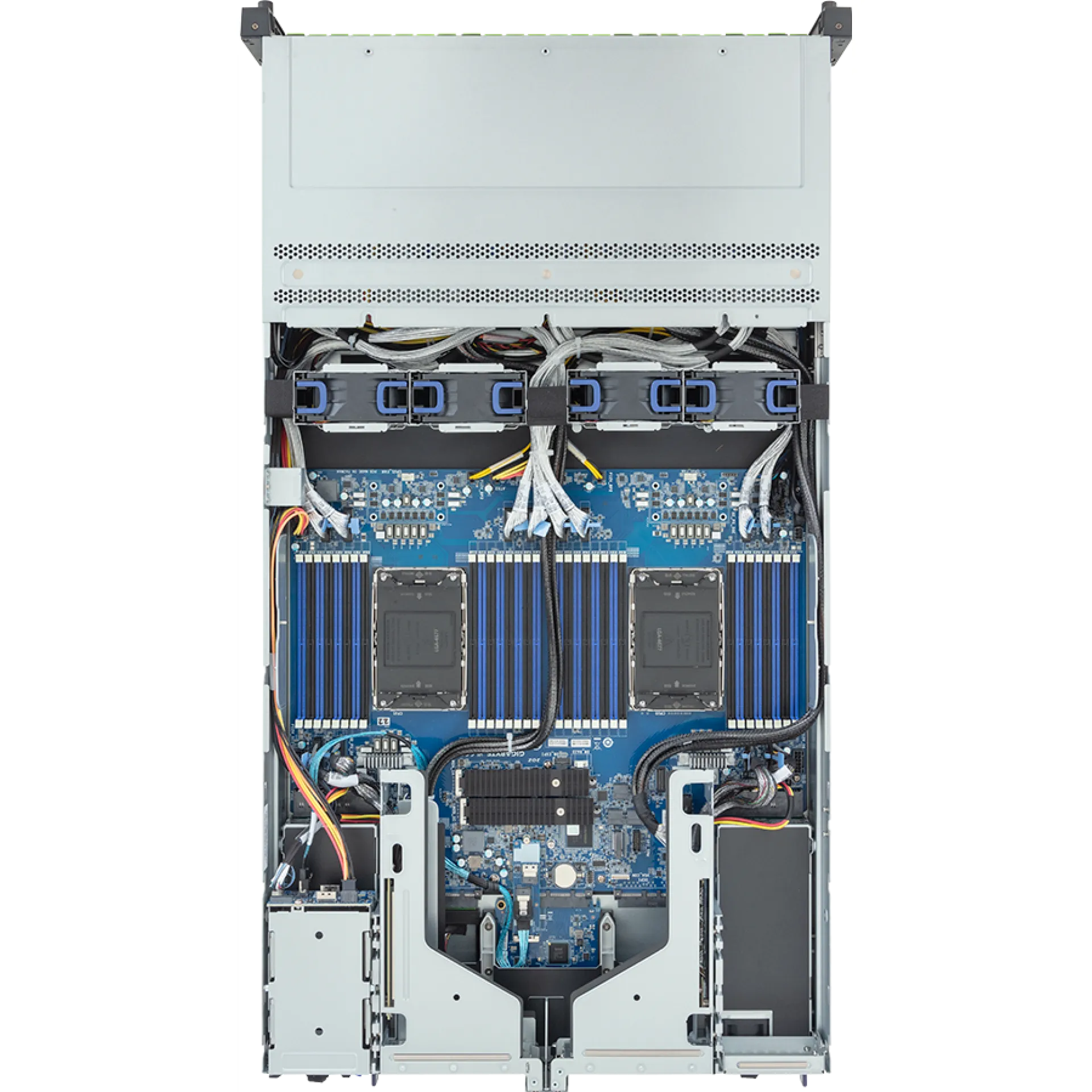 R284-S92-AAJ1 Gigabyte top view Gigabyte R284-S92-AAJ1 top view