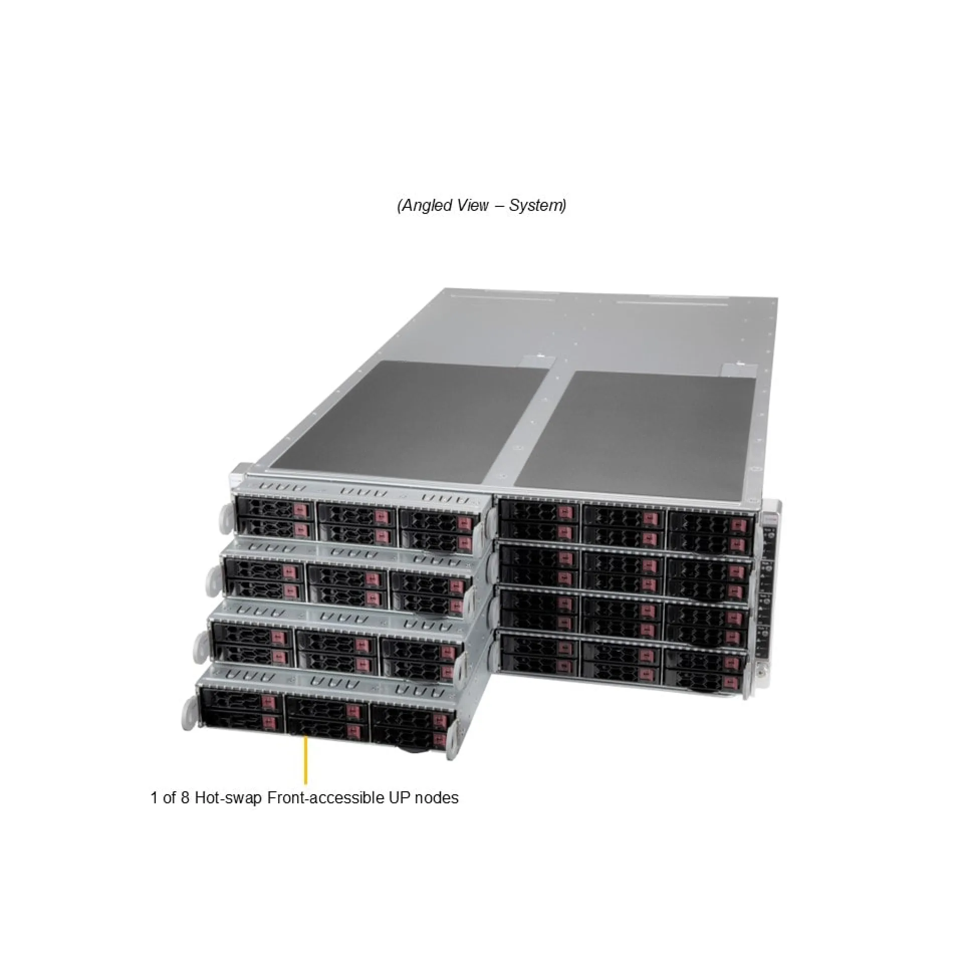 Supermicro SYS-F511E2-RT angle view