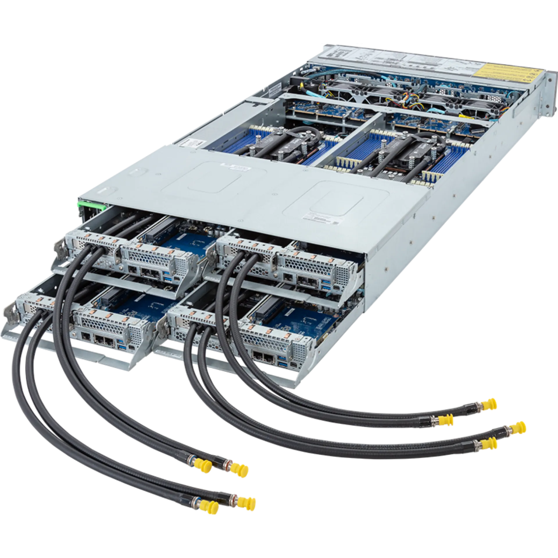 Gigabyte H273-Z81-LAN1 angle view 