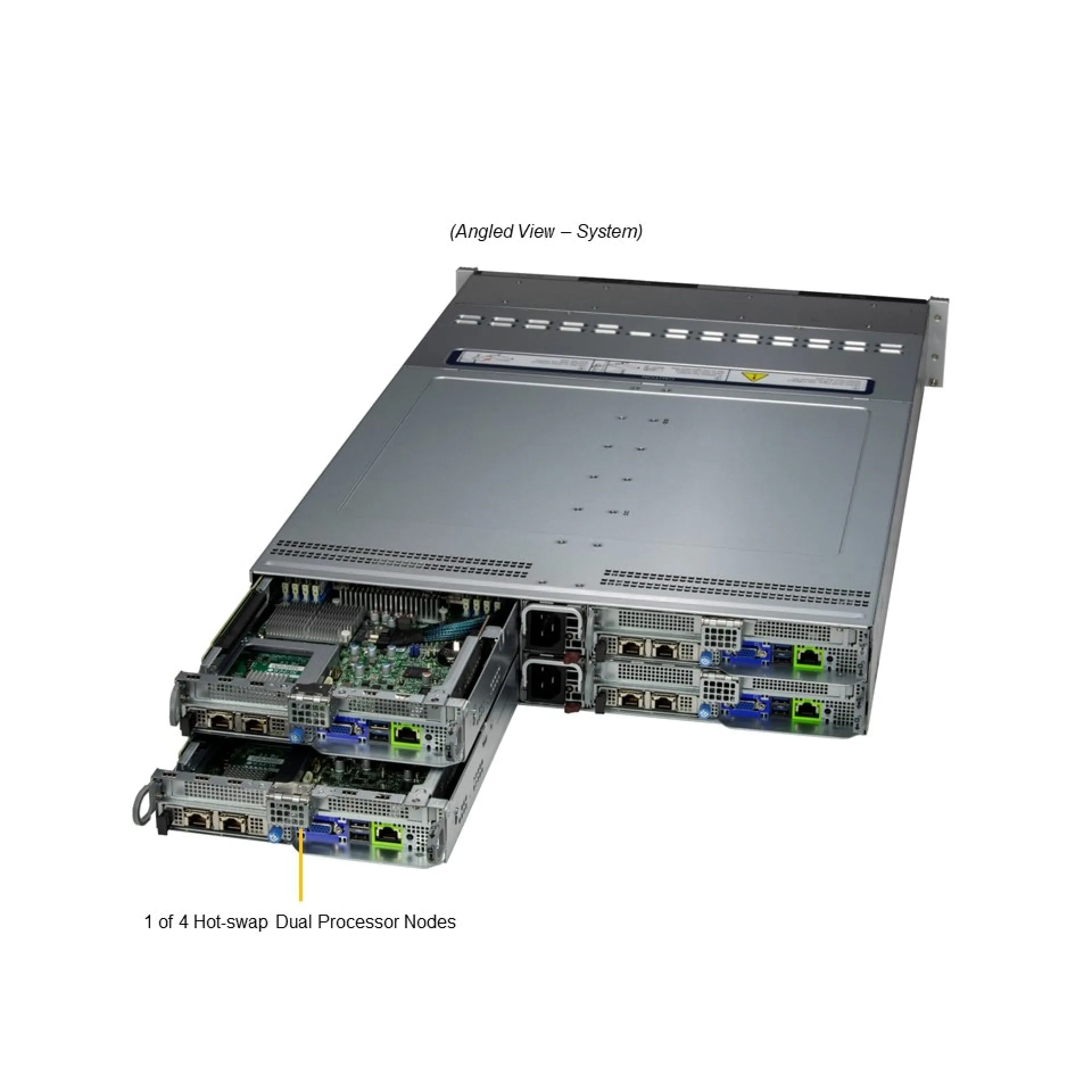 Supermicro SYS-221BT-HNTR angle view