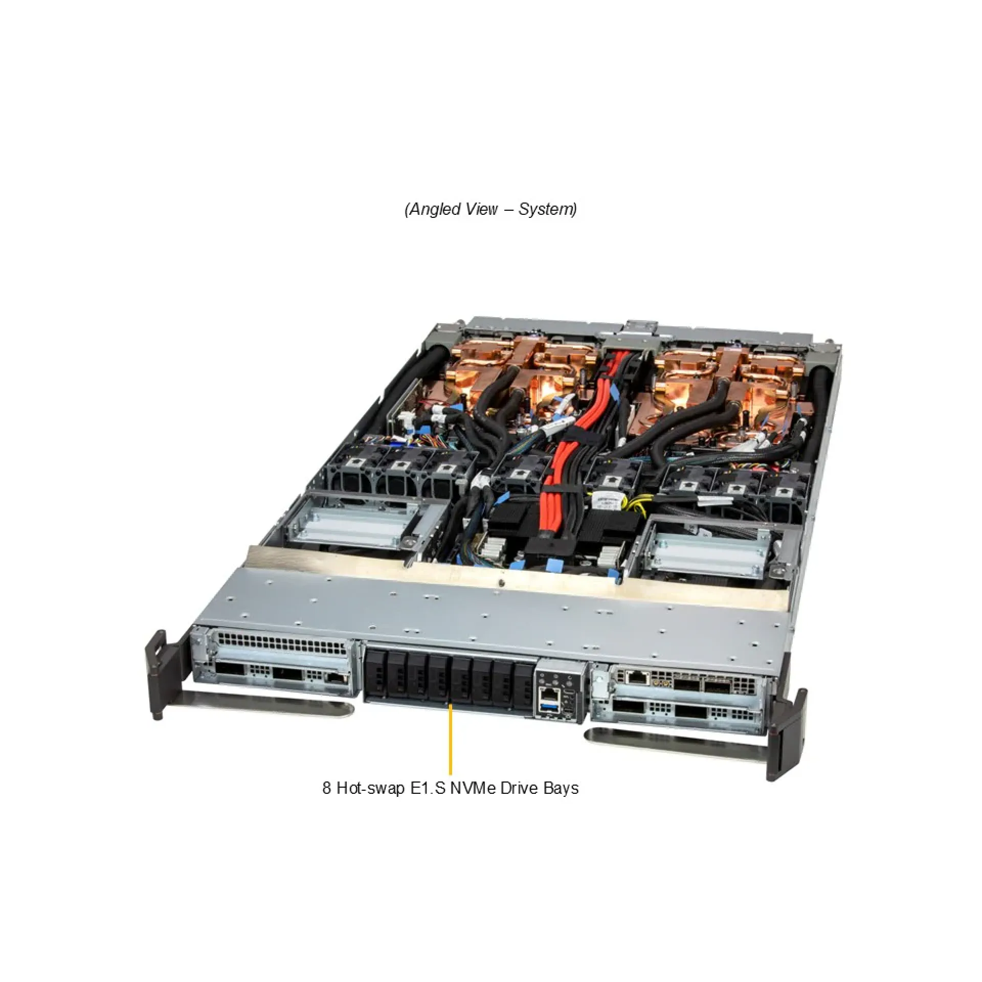 ARS-121GL-NB2B-LCC Supermicro angle view Supermicro ARS-121GL-NB2B-LCC angle view