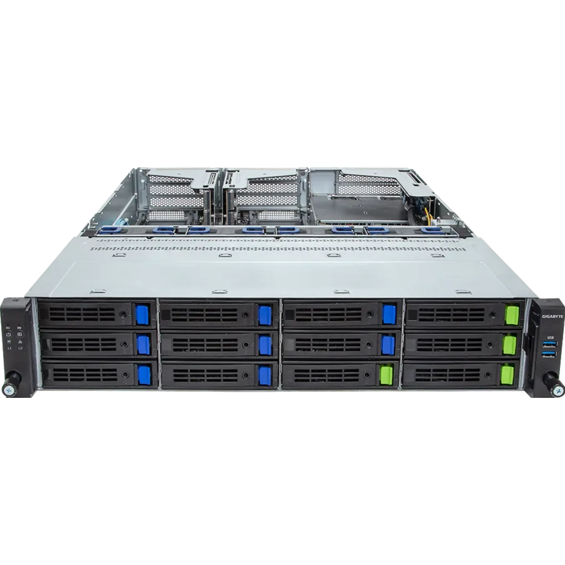 Gigabyte R263-S34-AAC1 front view