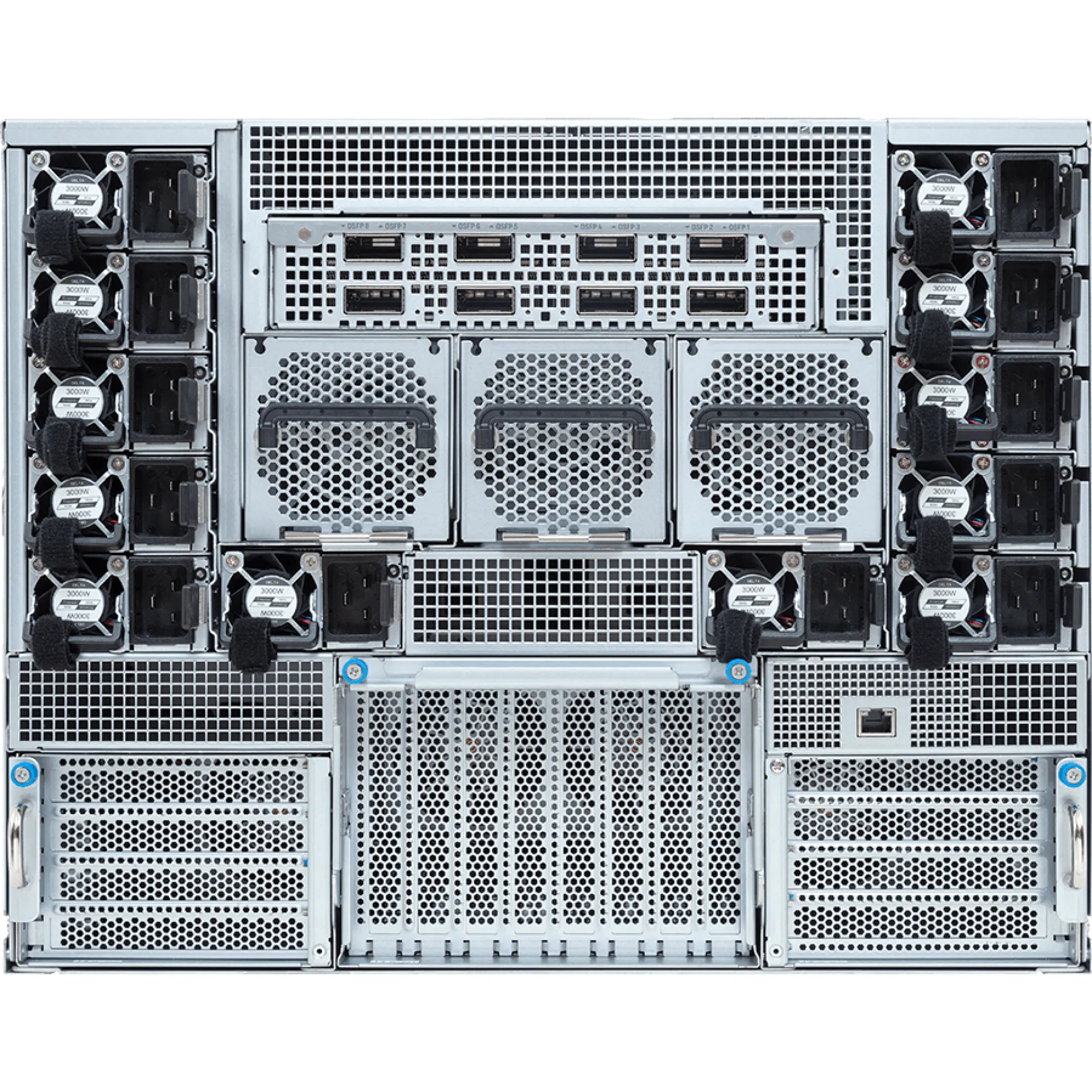 G894-AD3-AAX7 Gigabyte rear view Gigabyte G894-AD3-AAX7 rear view
