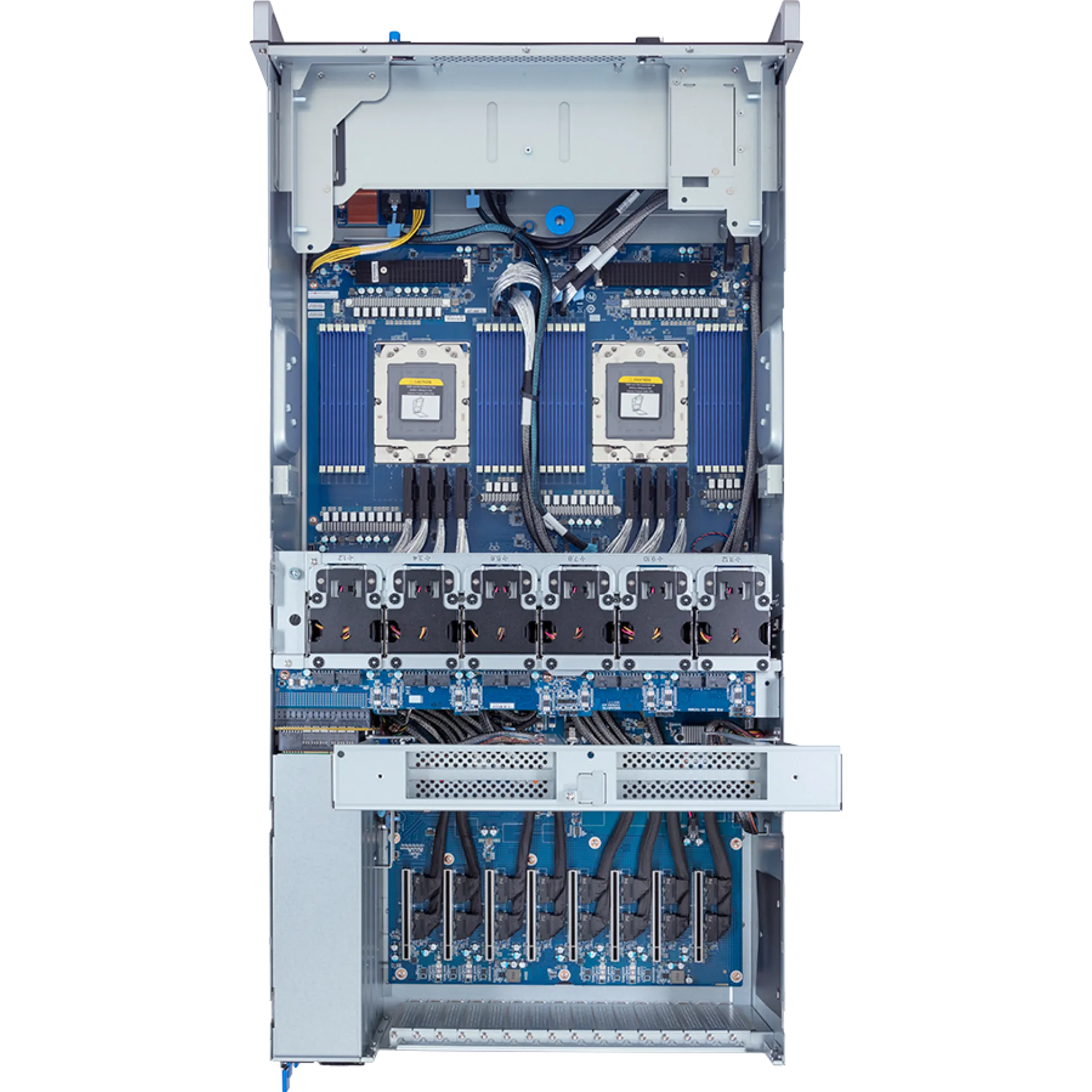 G493-ZB0-AAP1 Gigabyte top view Gigabyte G493-ZB0-AAP1 top view