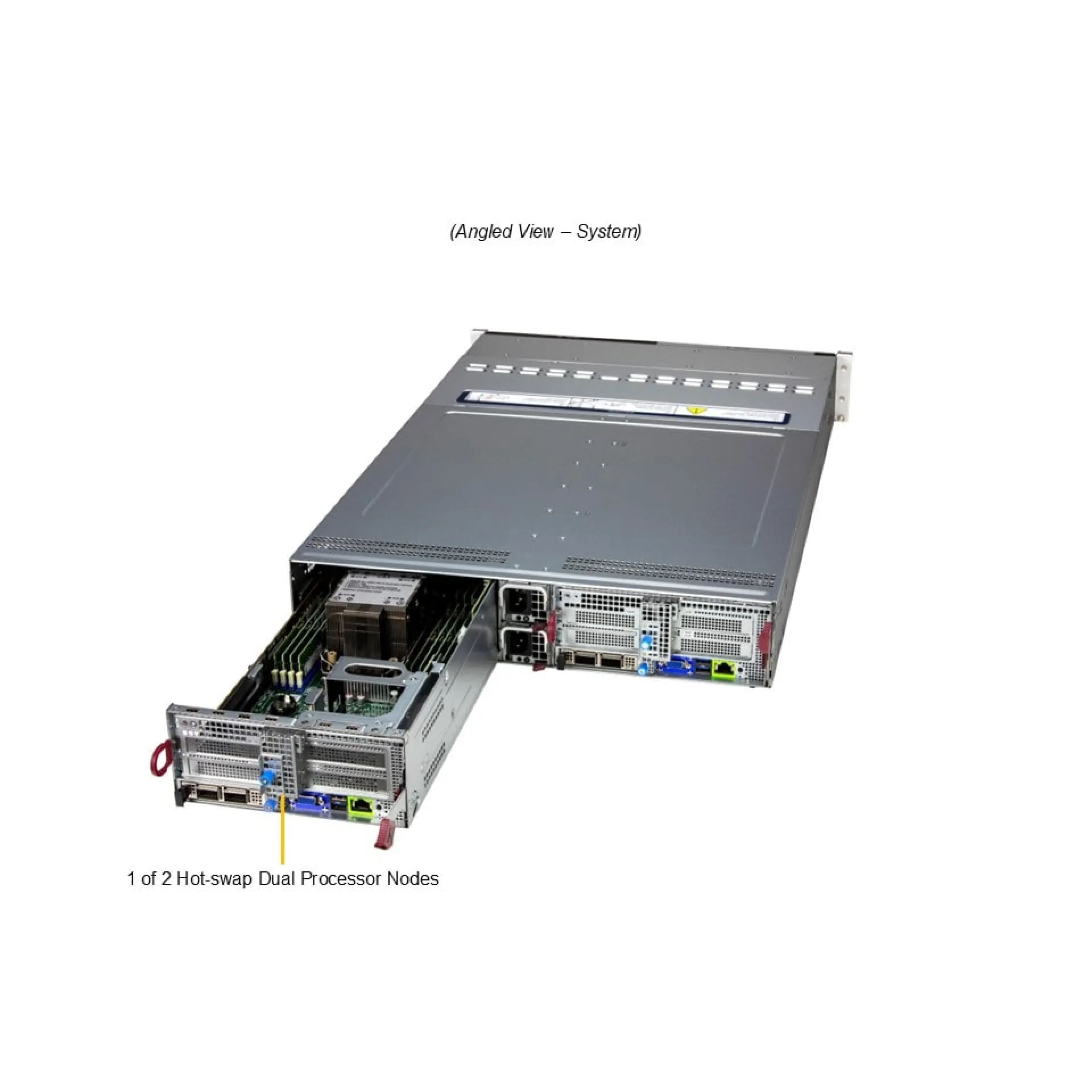 Supermicro SYS-222BT-DNR angle view