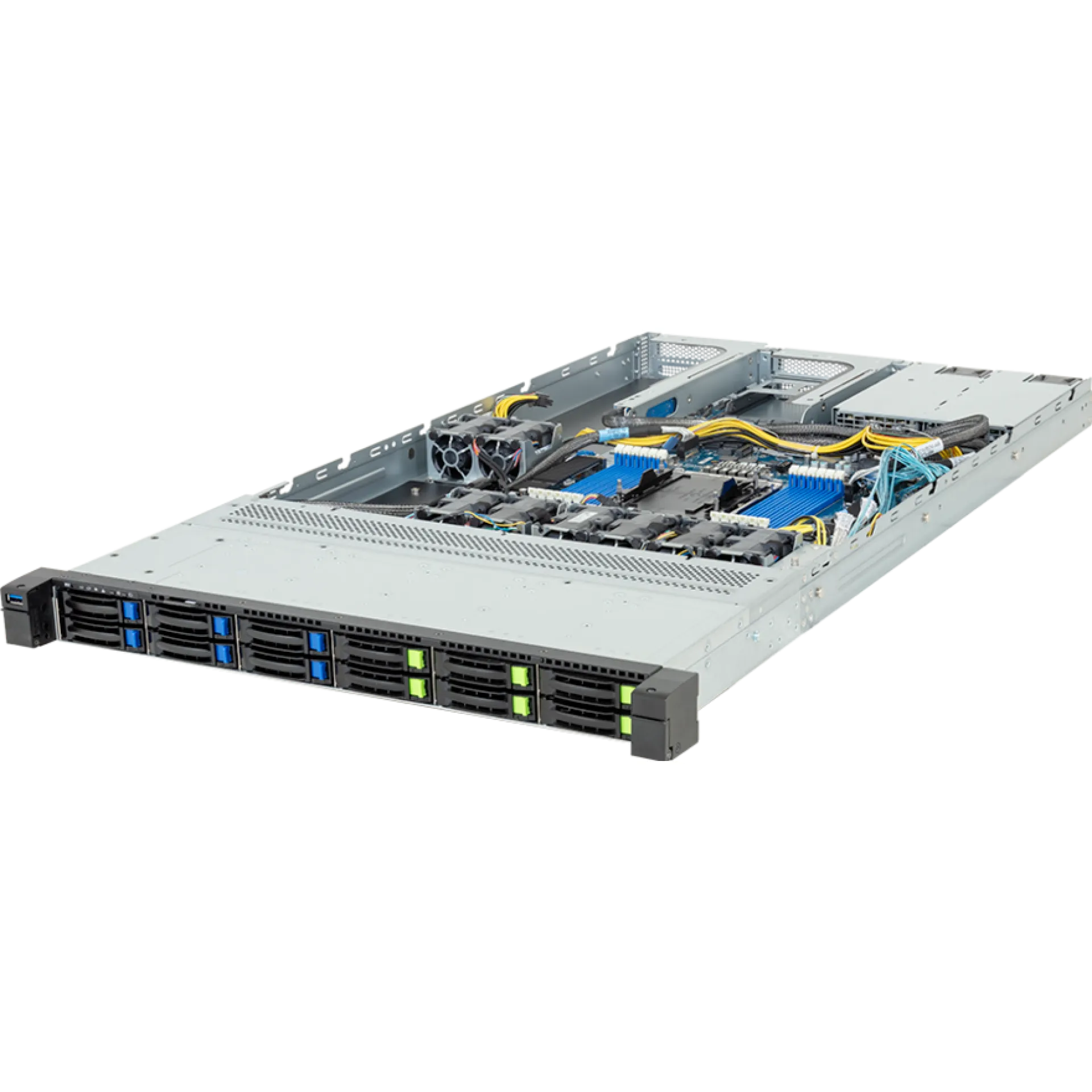 Gigabyte R164-AG2-AAJ1 angle view 