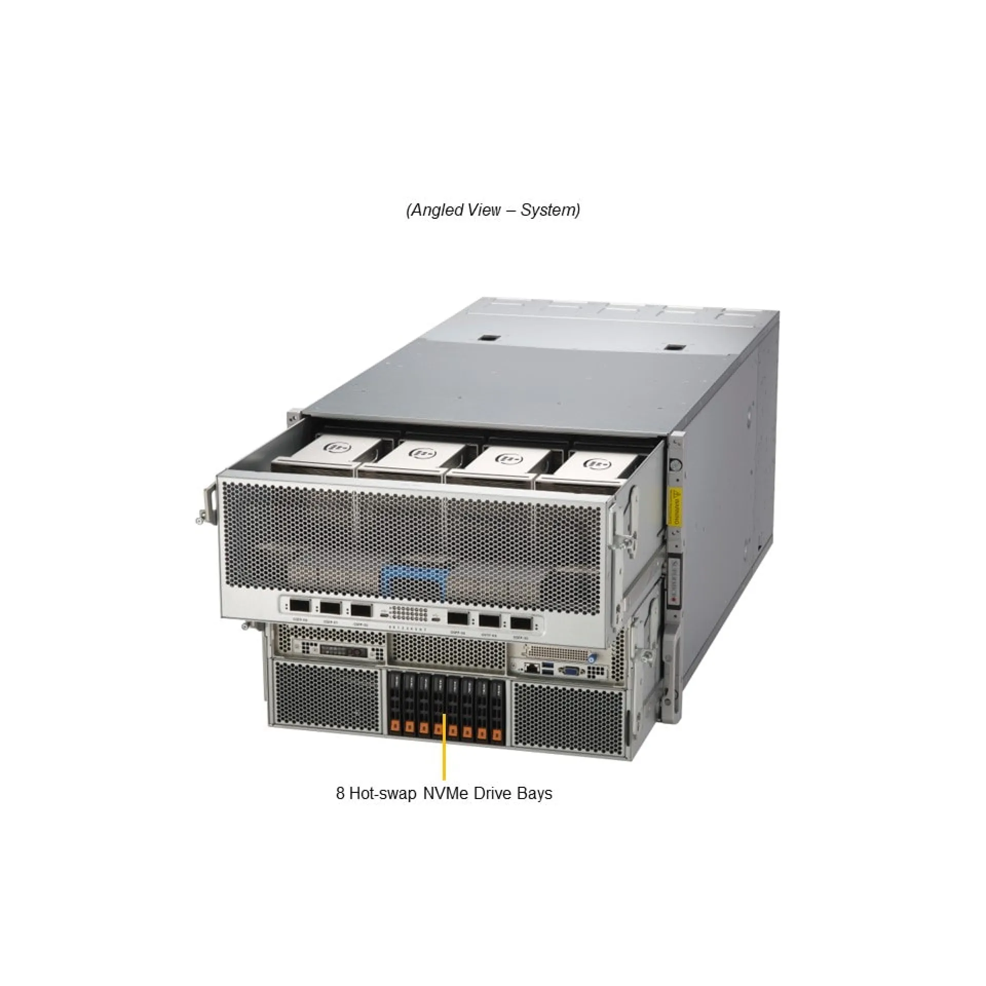 SYS-822GA-NGR3 | Supermicro Dual Xeon 6900 w/ P-cores 8U Rack Server SYS-822GA-NGR3 | Supermicro Dual Xeon 6900 w/ P-cores 8U Rack Server