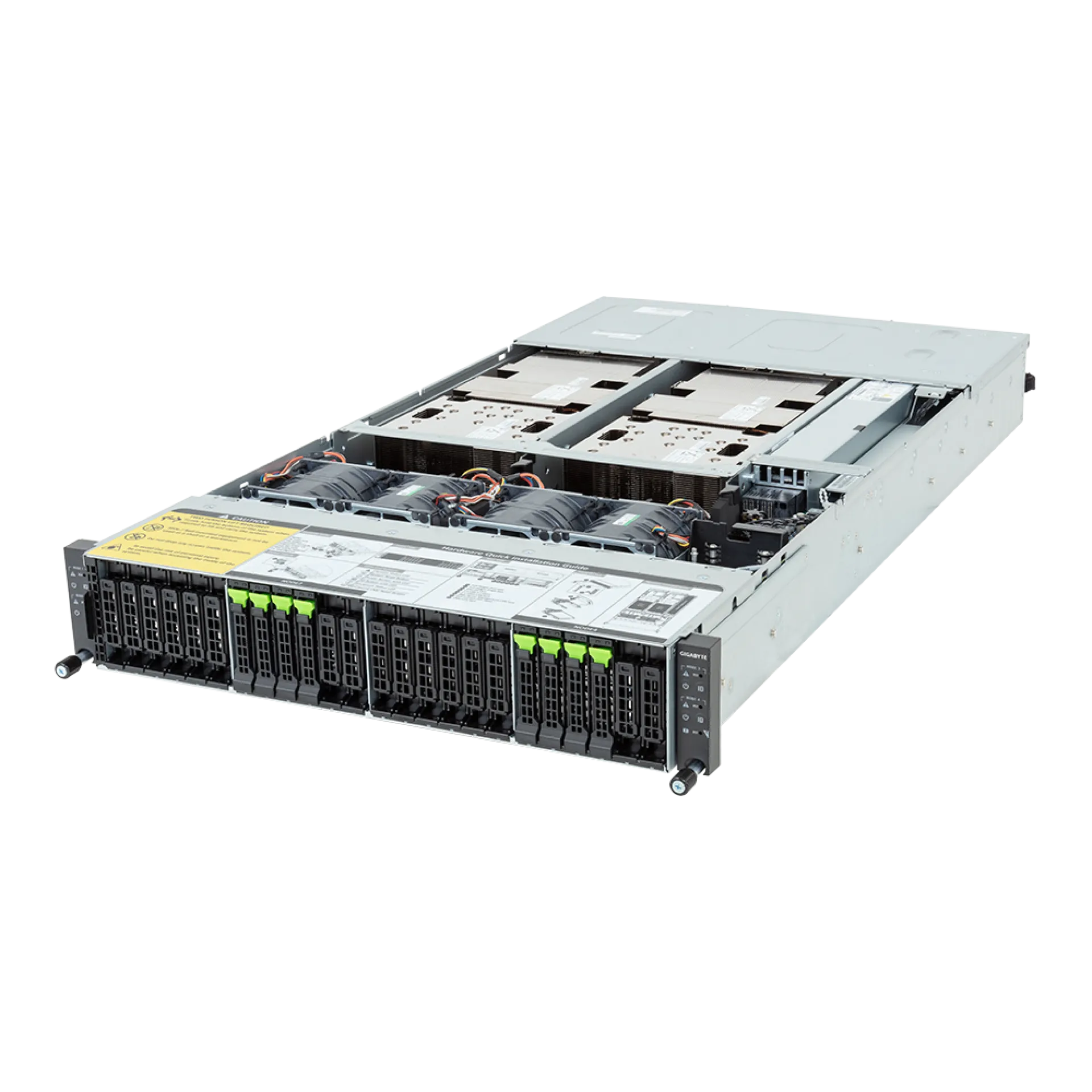 H223-V10-AAW1 Gigabyte angle view Gigabyte H223-V10-AAW1 angle view